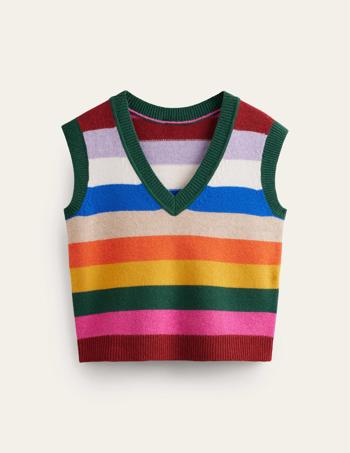 Olivia Merino-Pullunder-Regenbogen Bunt Gestreift-5