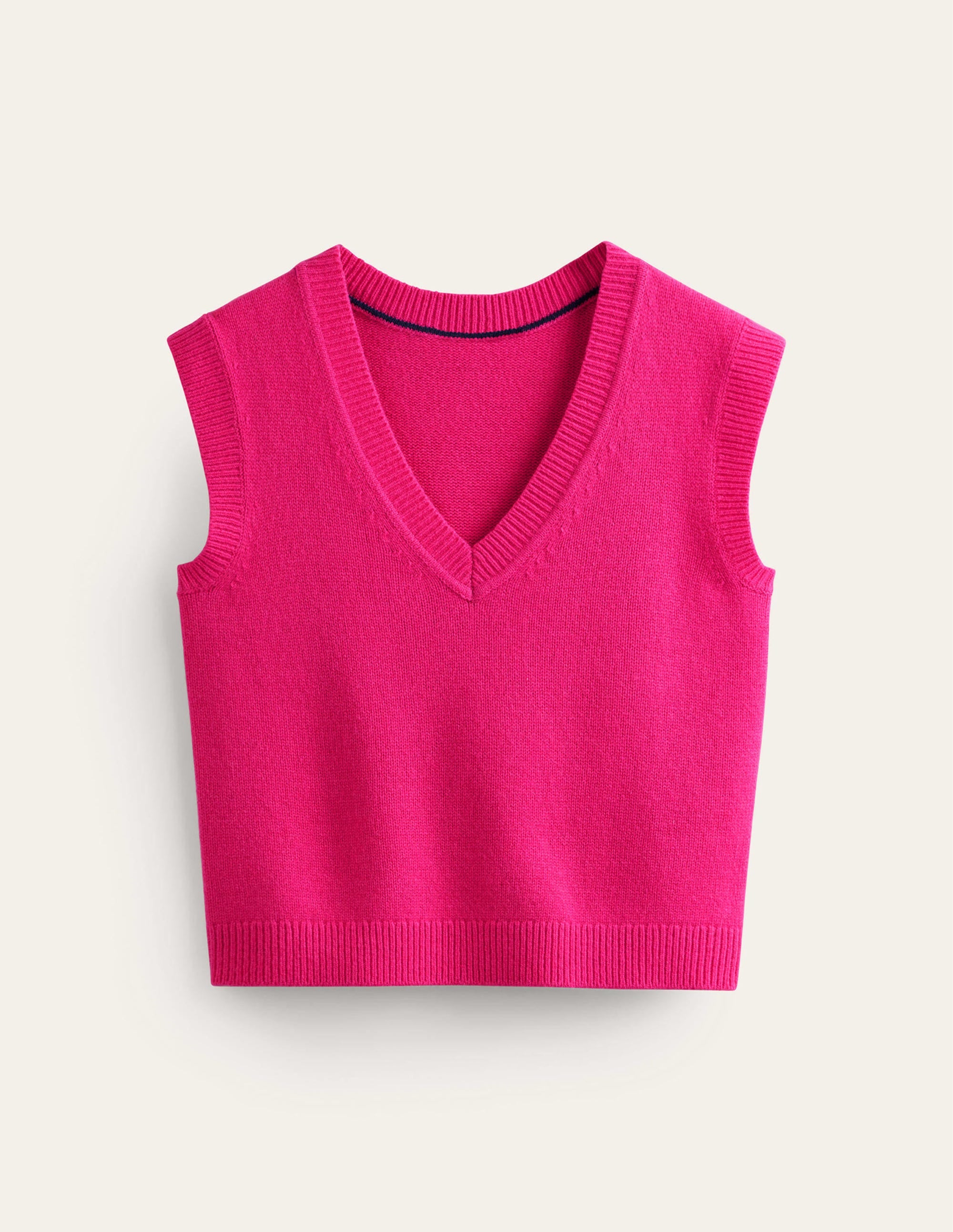 Olivia Merino-Pullunder-Kräftiges Rosa - Image 5