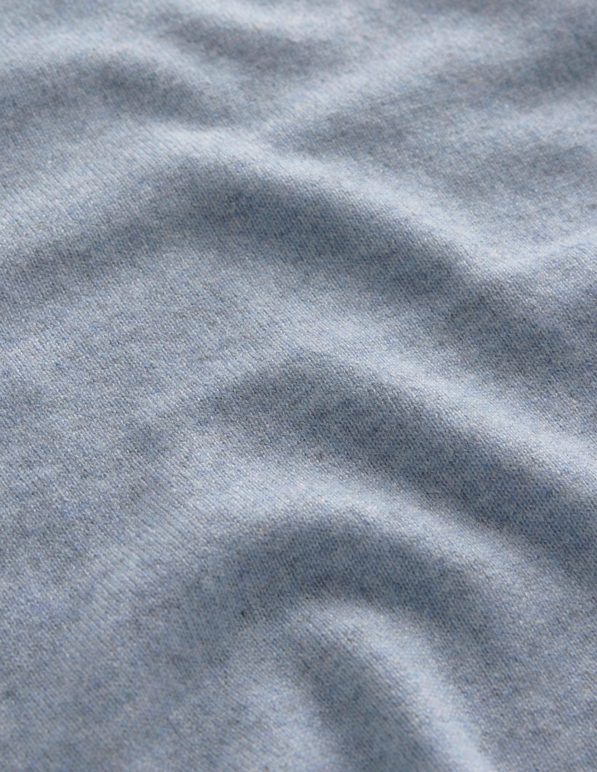 Kaschmirpullover mit Muschelsaum-Dämmerungsblau-6