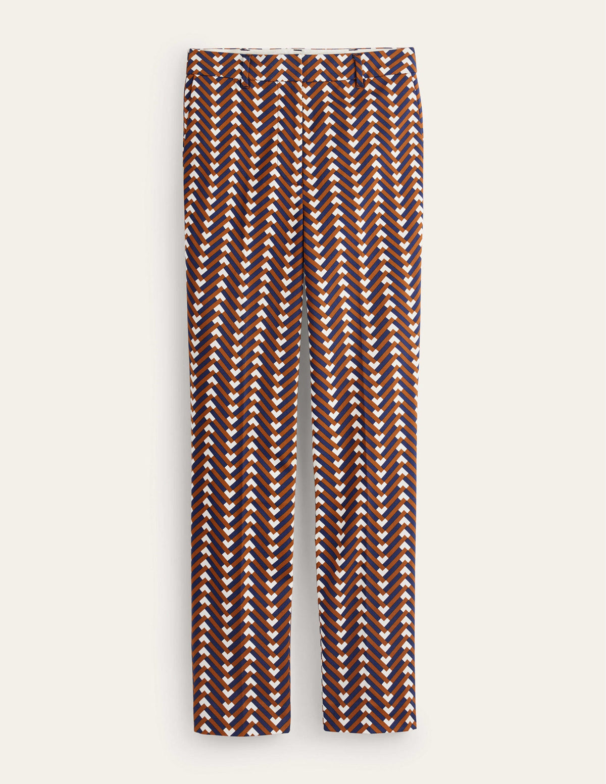 Highgate Hose mit Muster-Kürbis, Chevron Geo-6