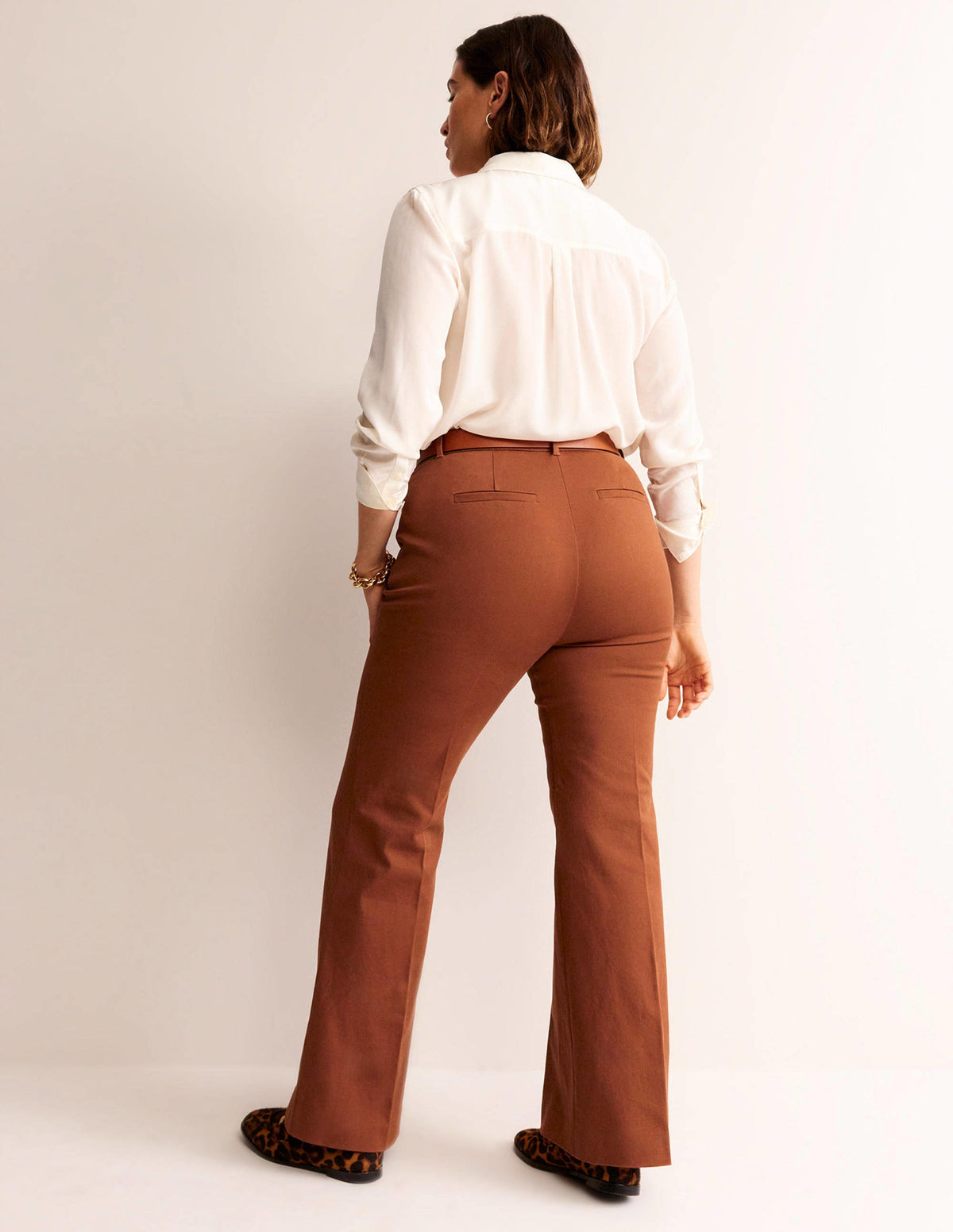 Brompton Hose aus 2-Wege-Stretch-Cognac - Image 6