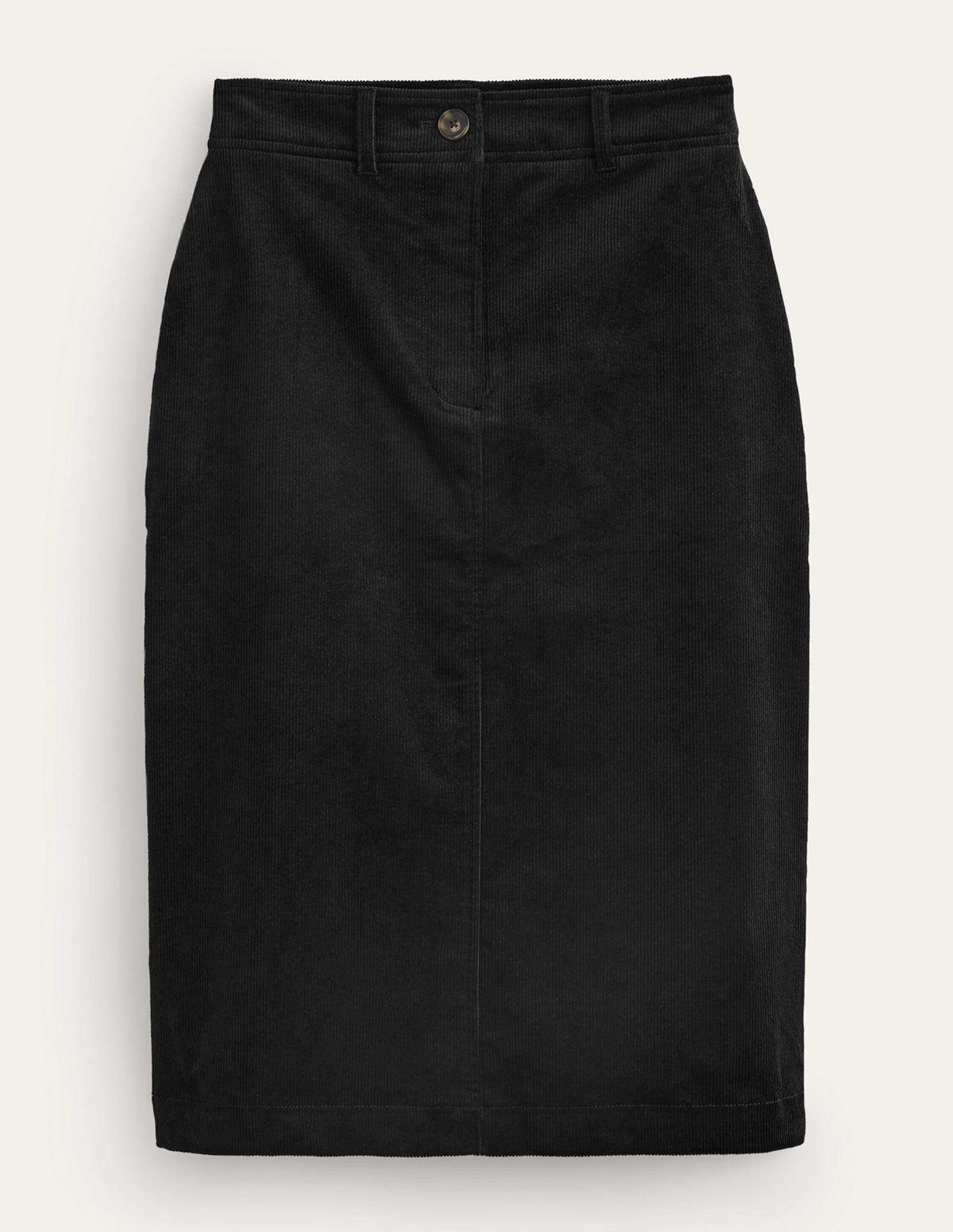 Margot Cord Midi Skirt-Black-5