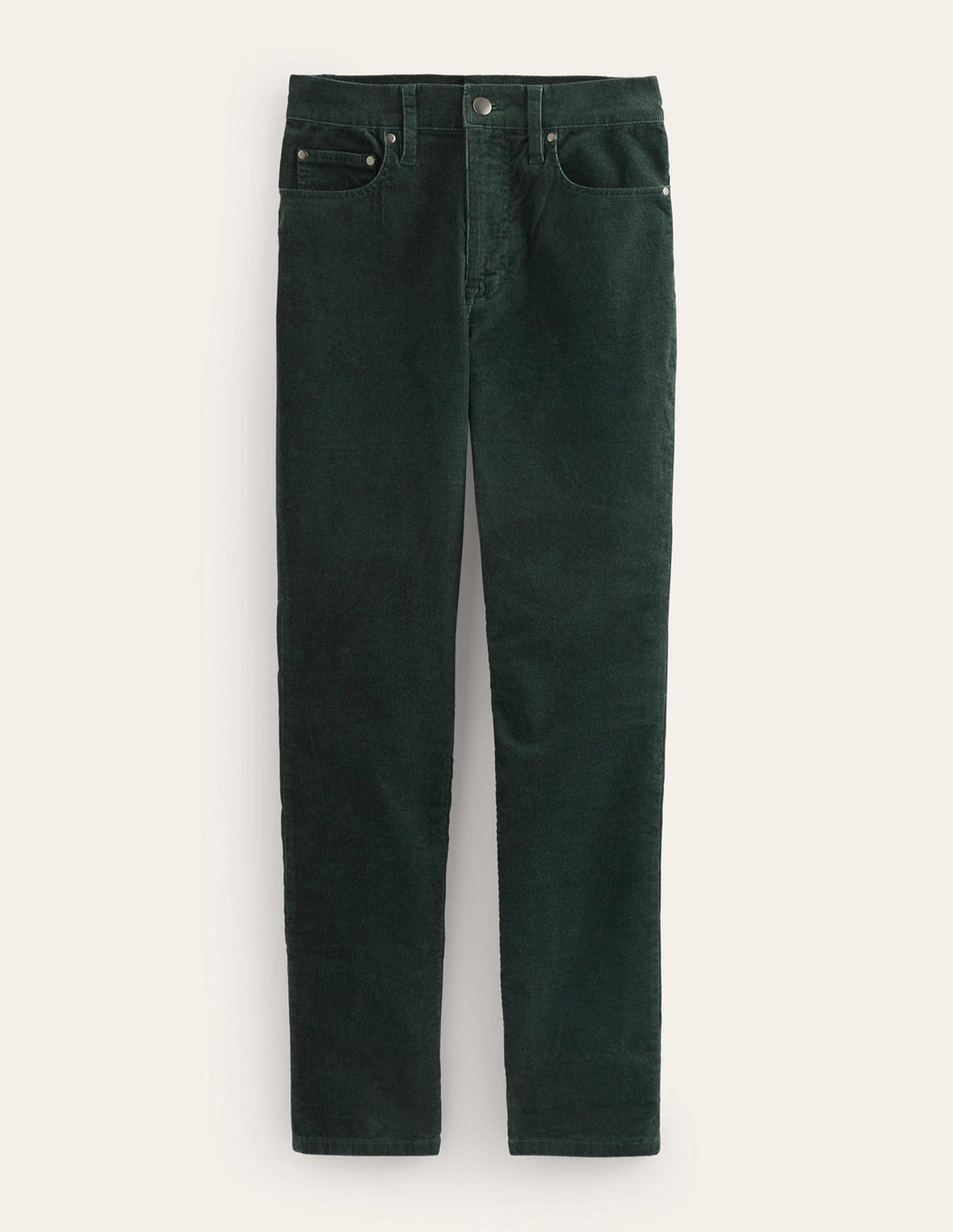 Schmal geschnittene Cord-Jeans mit 5 Taschen-Chatsworth-Grün - Image 7