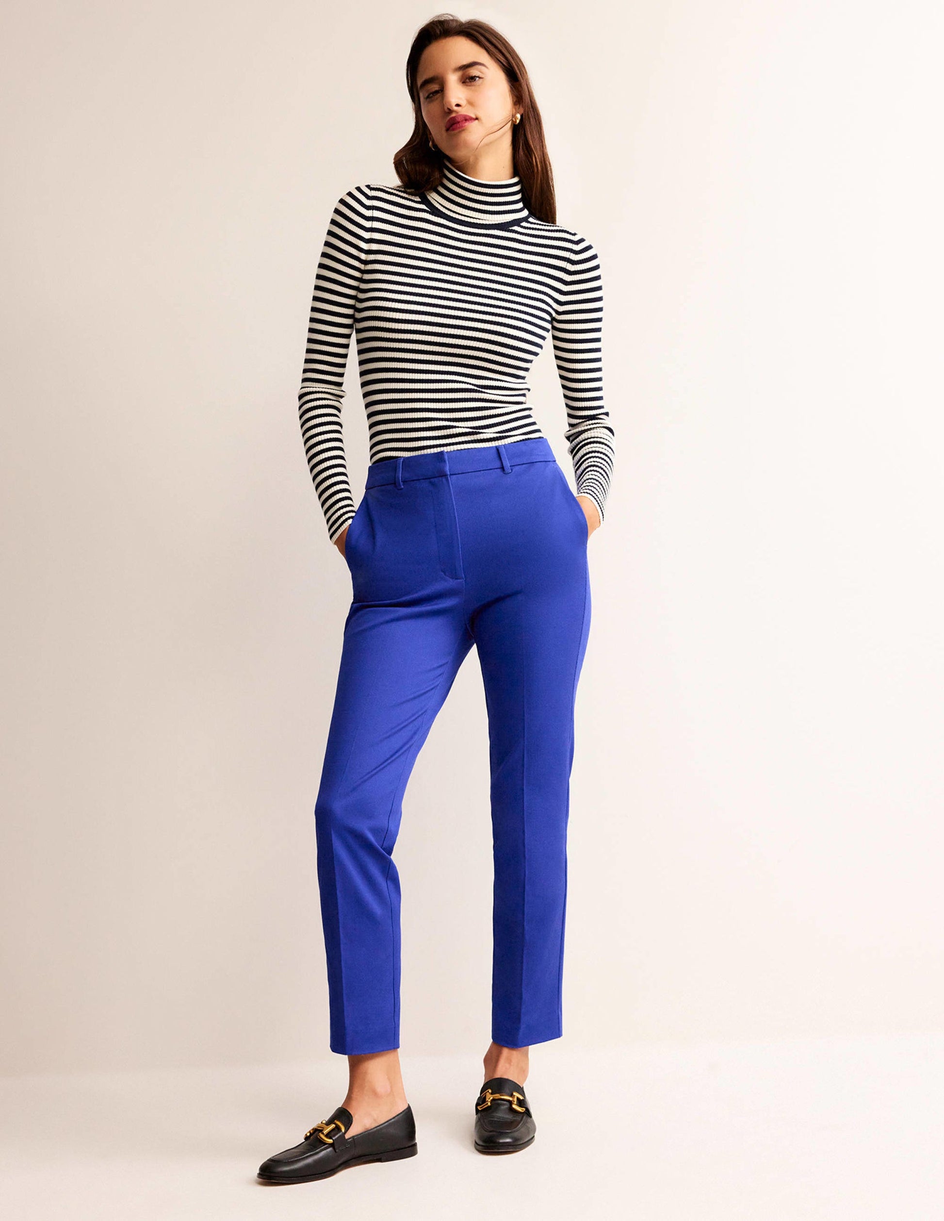 Highgate Bi-Stretch Trousers-Persian Blue-1