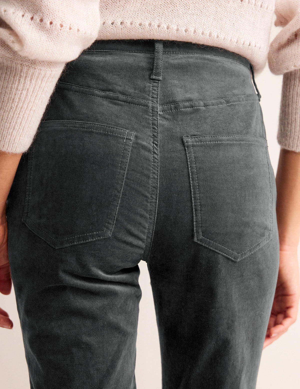 Samtjeans mit Five-Pocket-Design-Asphalt-2