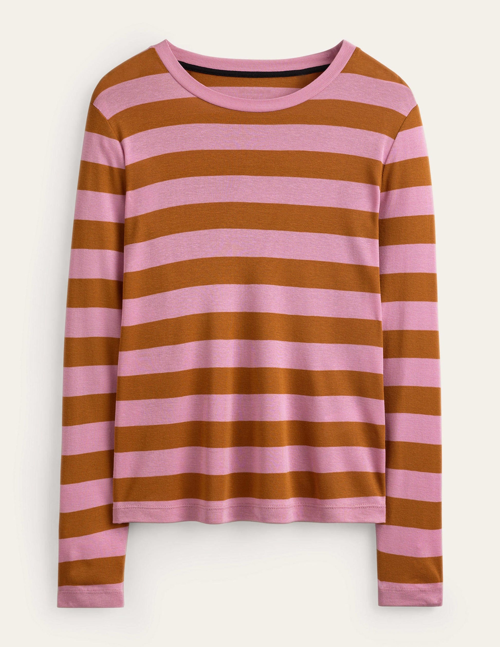 Tamsin langärmeliges Oberteil-Pink, Camel-5