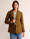 Der Marylebone Blazer mit Struktur-Kamelbraun