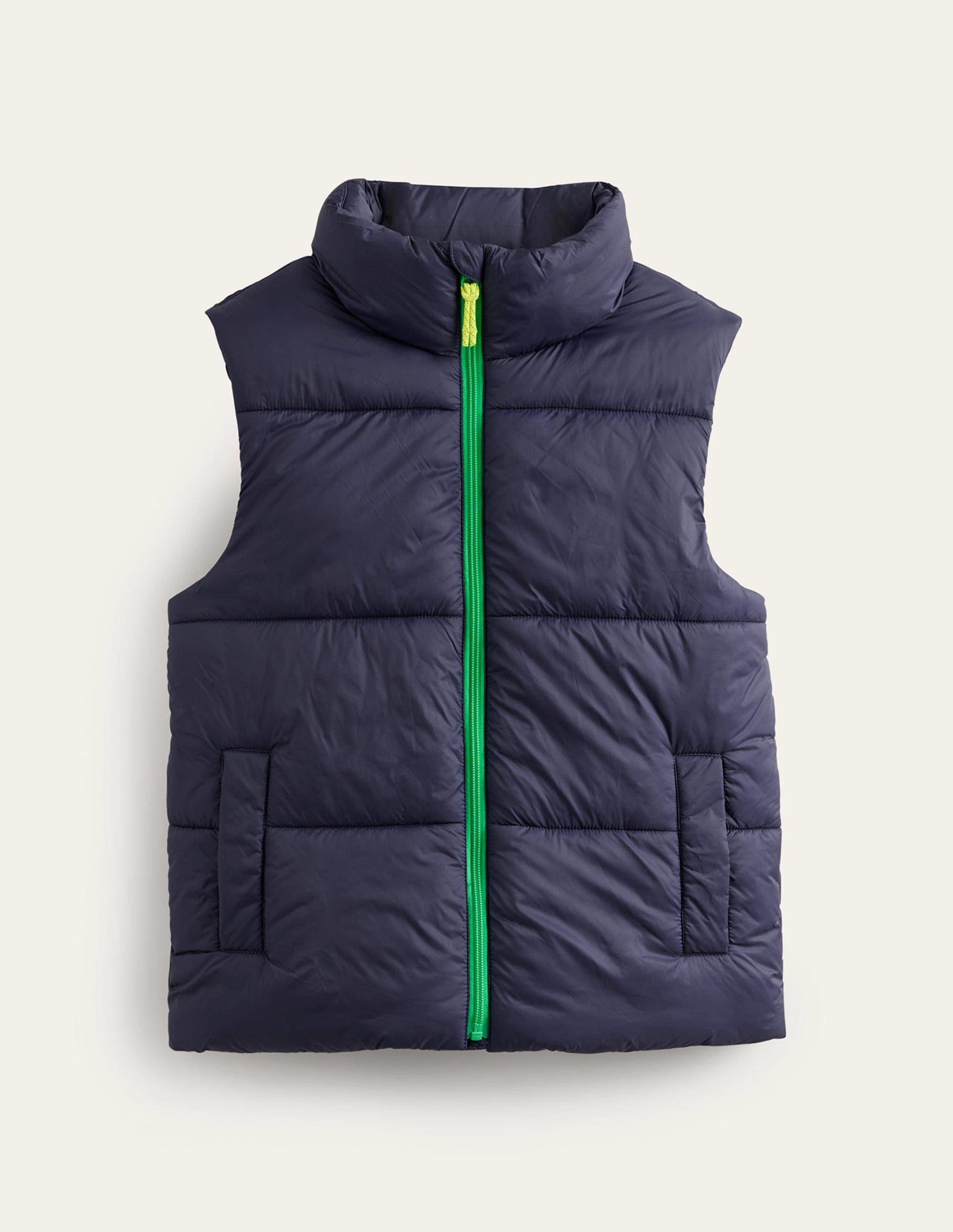 Fife Quilted Gilet-Navy-6