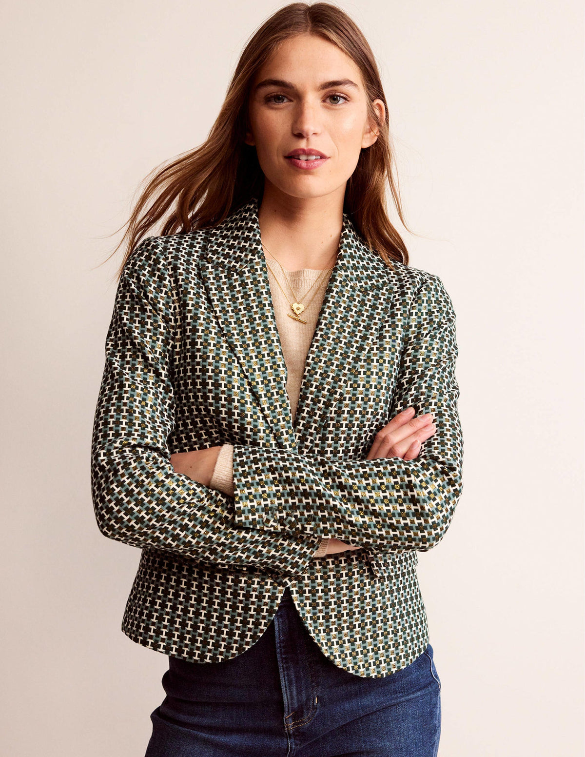 Der Canonbury Jacquard-Blazer-Jacquardmuster-1