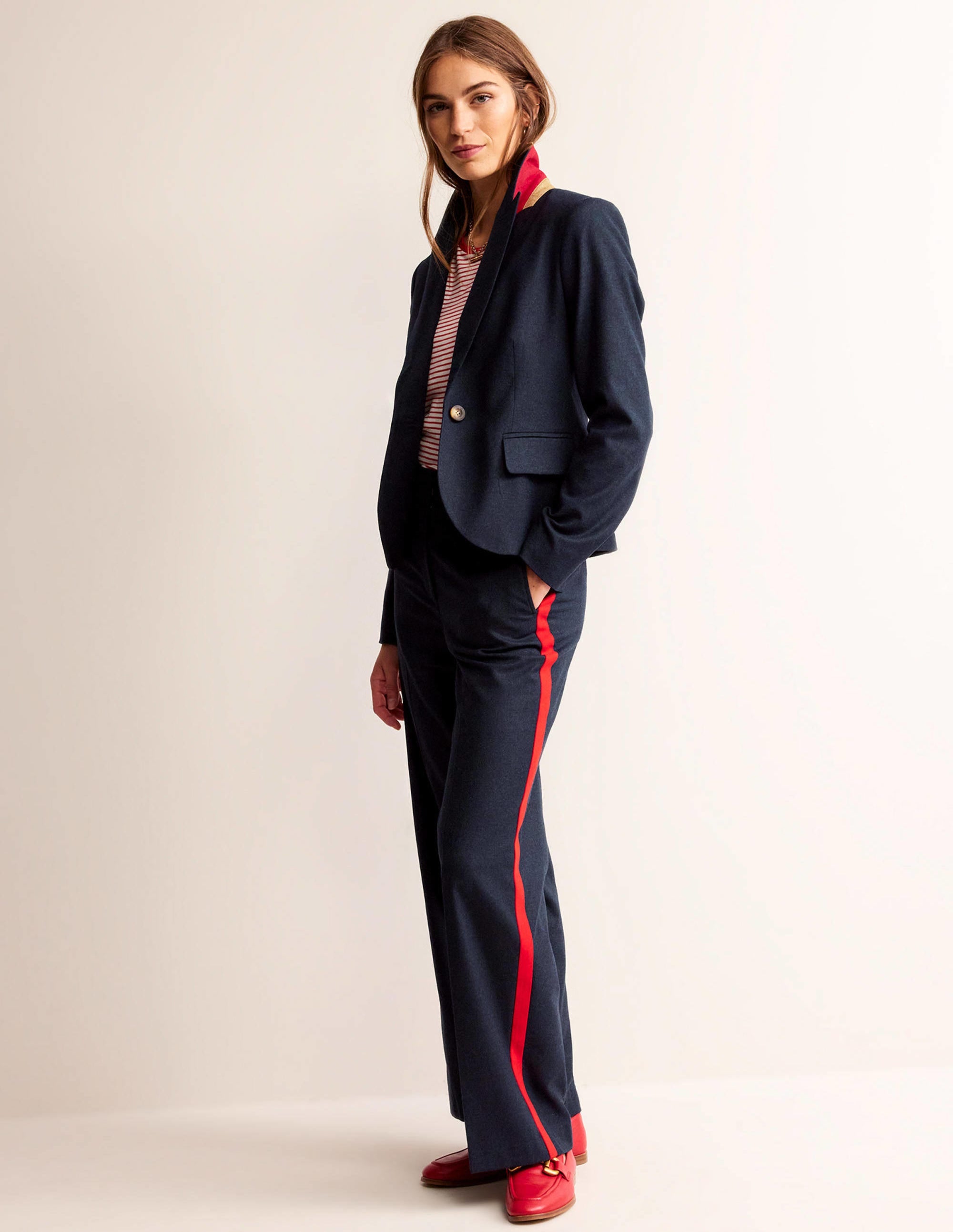 Der Canonbury Woll-Blazer-Marineblau - Image 4