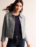 Veste Rye métallisée-Argenté métallisé