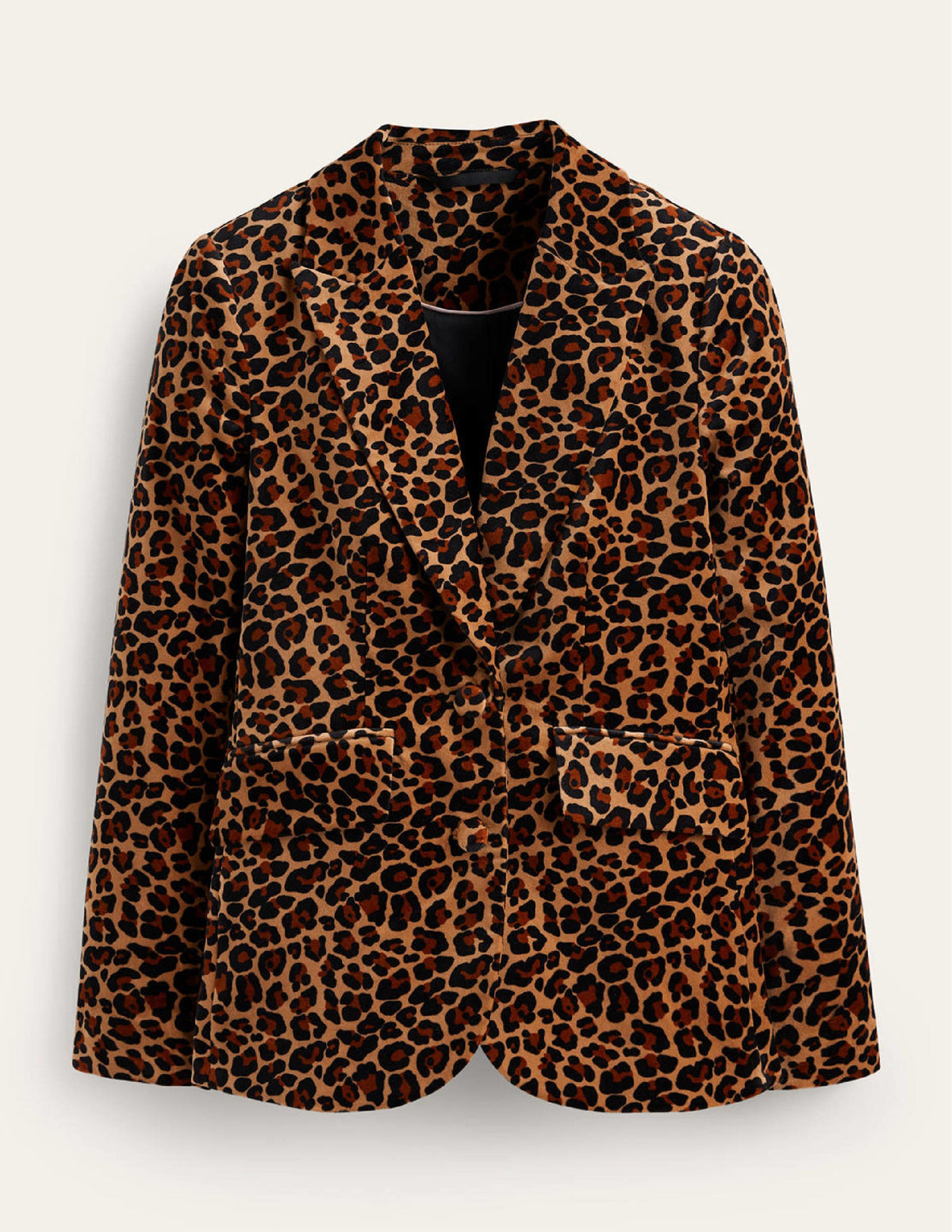 Le blazer Marylebone en velours-Léopard - Image 6