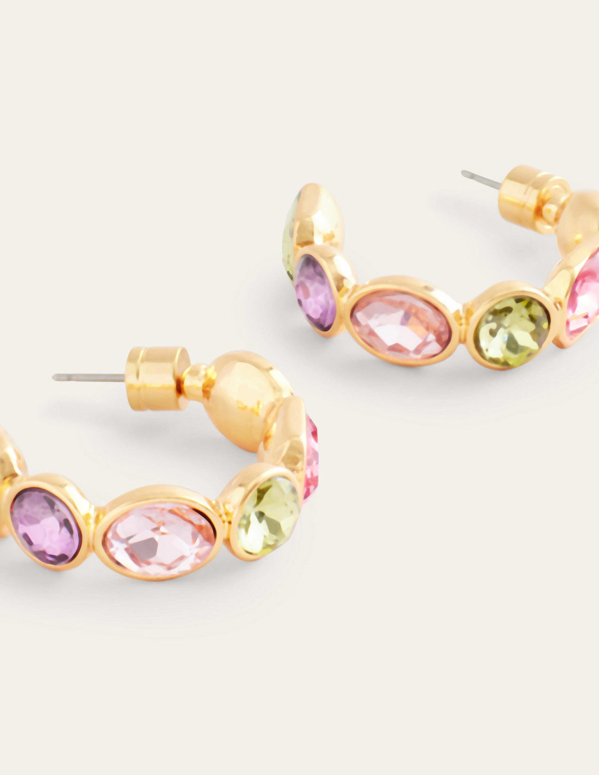 Créoles ornementées-Multi rose - Image 3