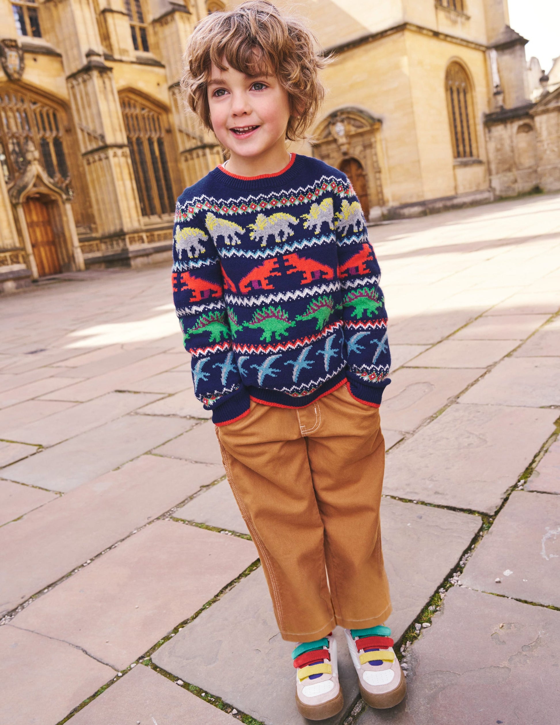 Fair-Isle-Pullover-Aristocratic Blue/ Ivory Stripe-4