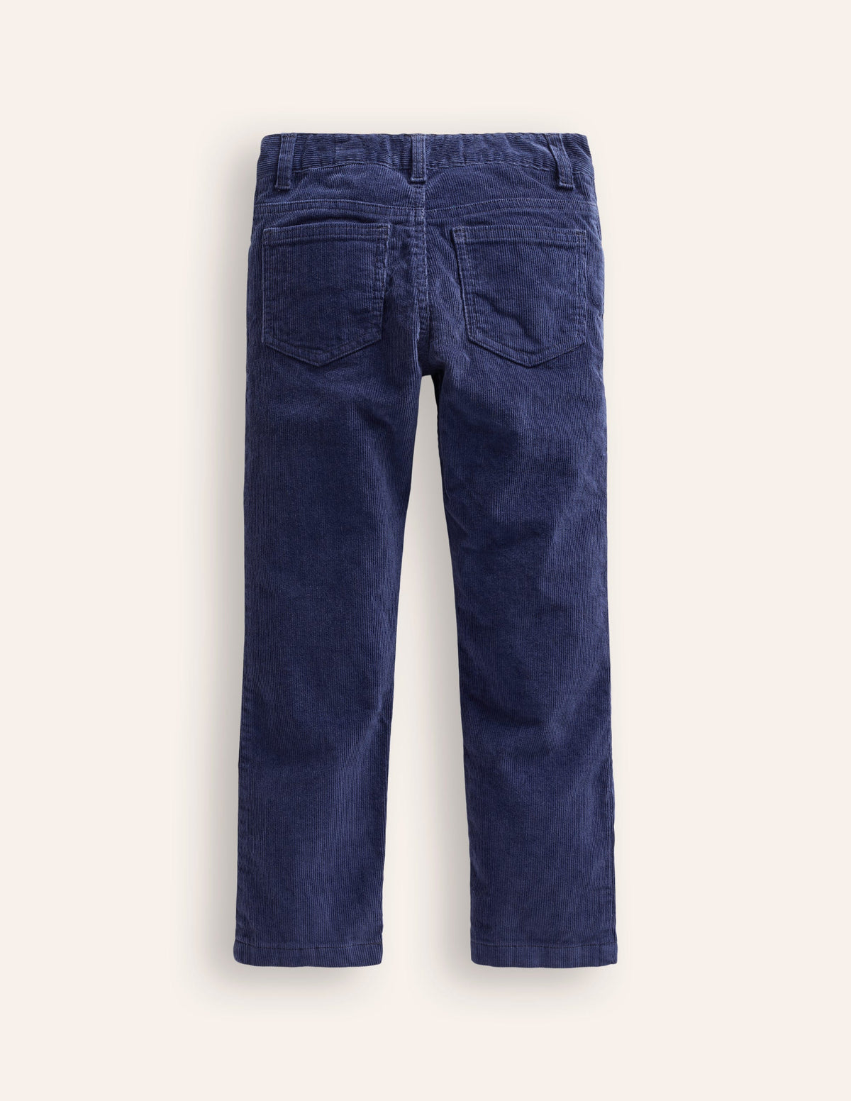 Classic Slim Cord Trousers-College Navy-2