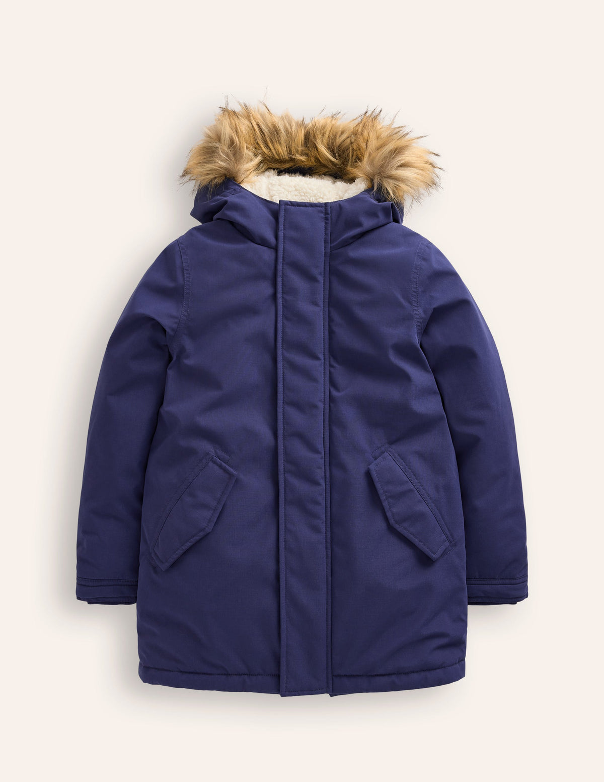 Authentic Waterproof Parka-College Navy-1