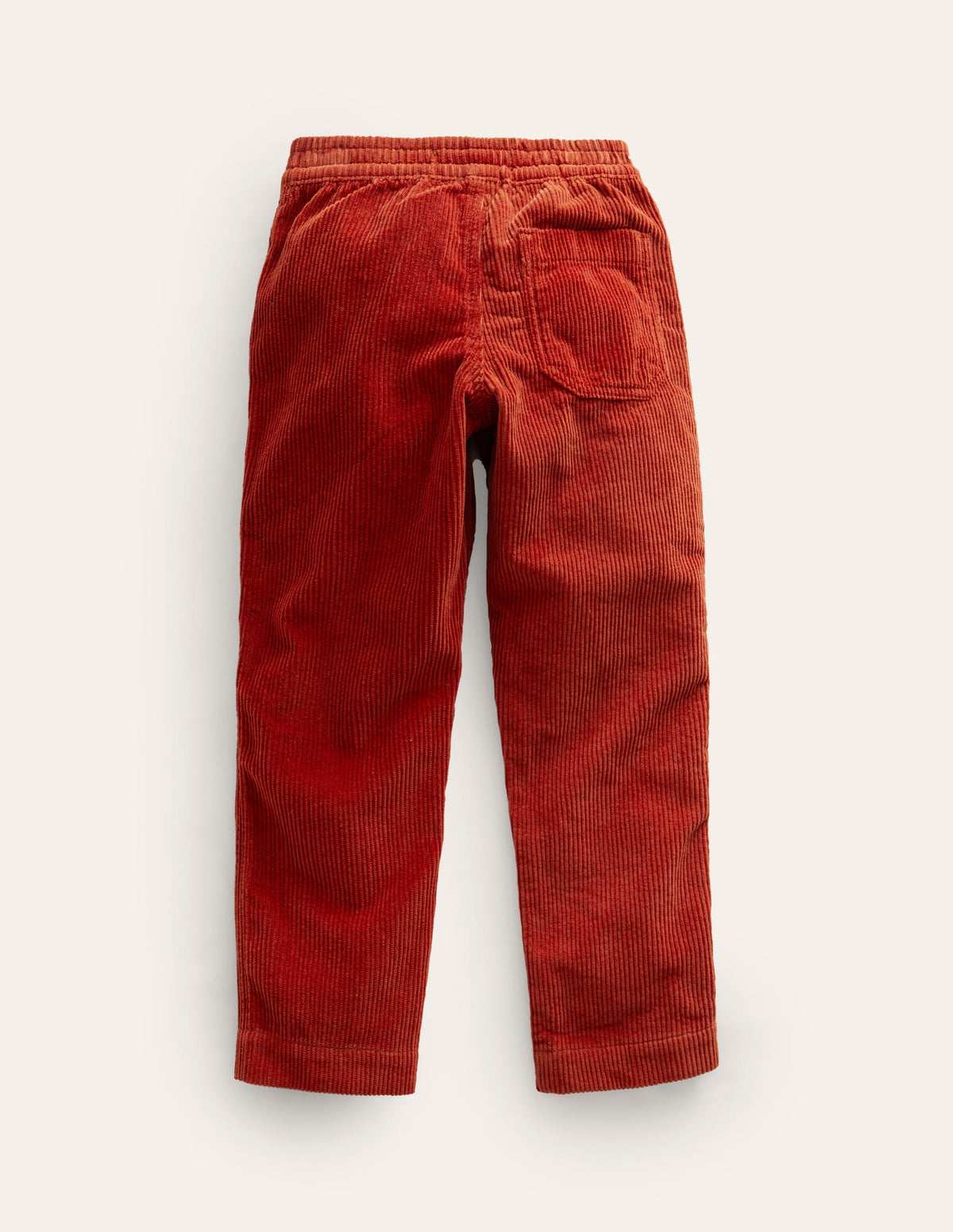 Pantalon à enfiler en velours côtelé-Châtaigne grillée - Image 2