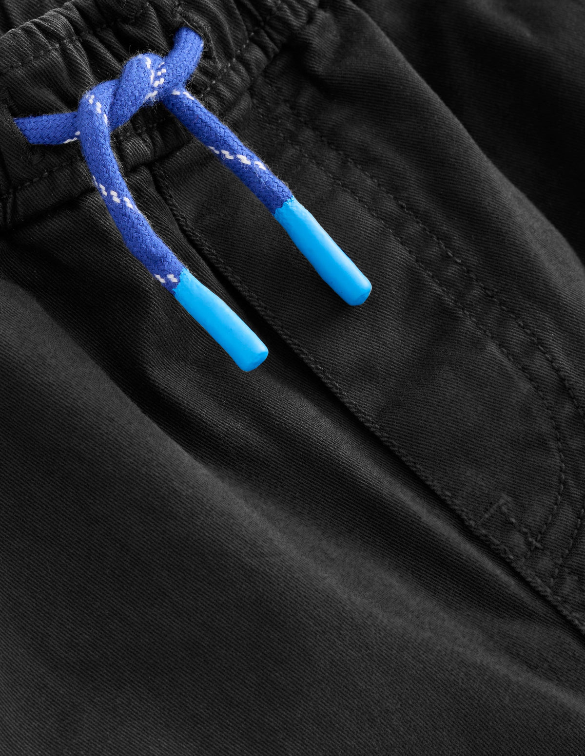 Pantalon slim à enfiler-Noir-3