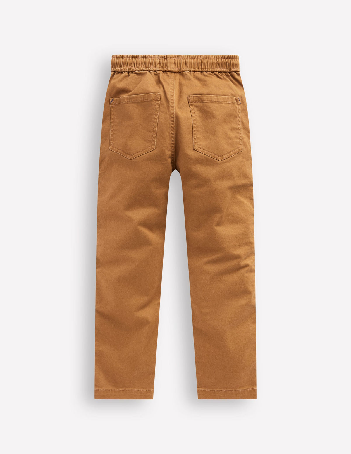 Schmal geschnittene Hose zum Hineinschlüpfen-Karamellbonbonbraun - Image 2