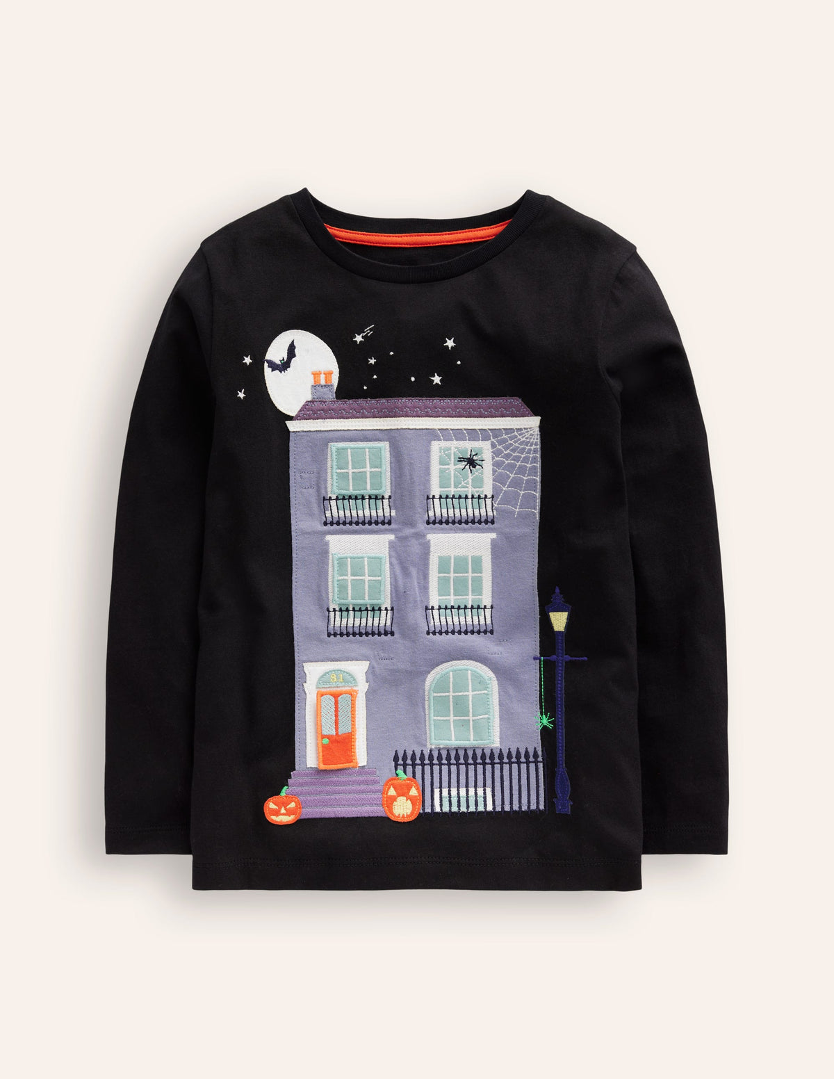 Lift-The-Flap T-shirt-Black Haunted House-1