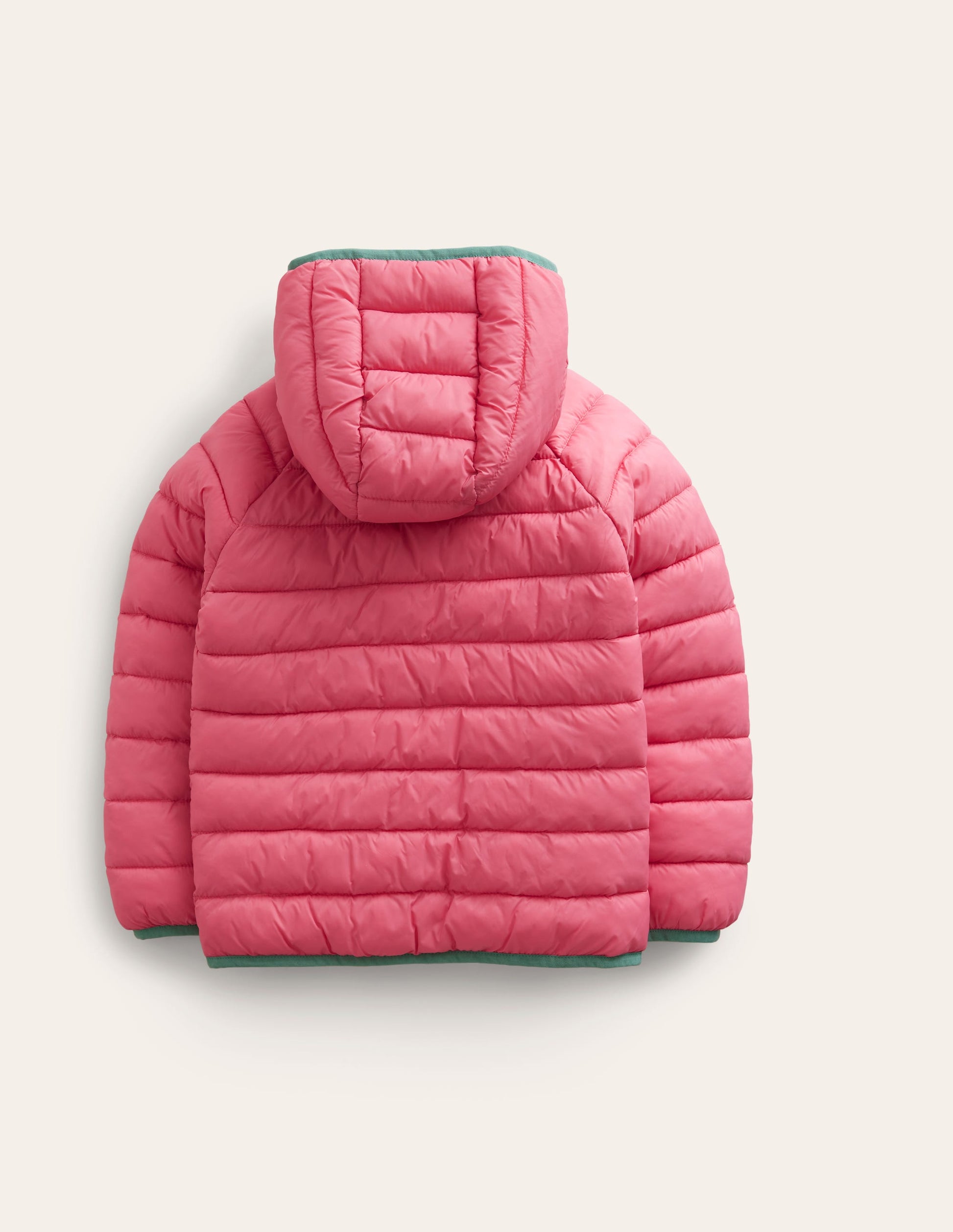 Bequem verstaubare, wattierte Jacke-Animals/Stripe-2
