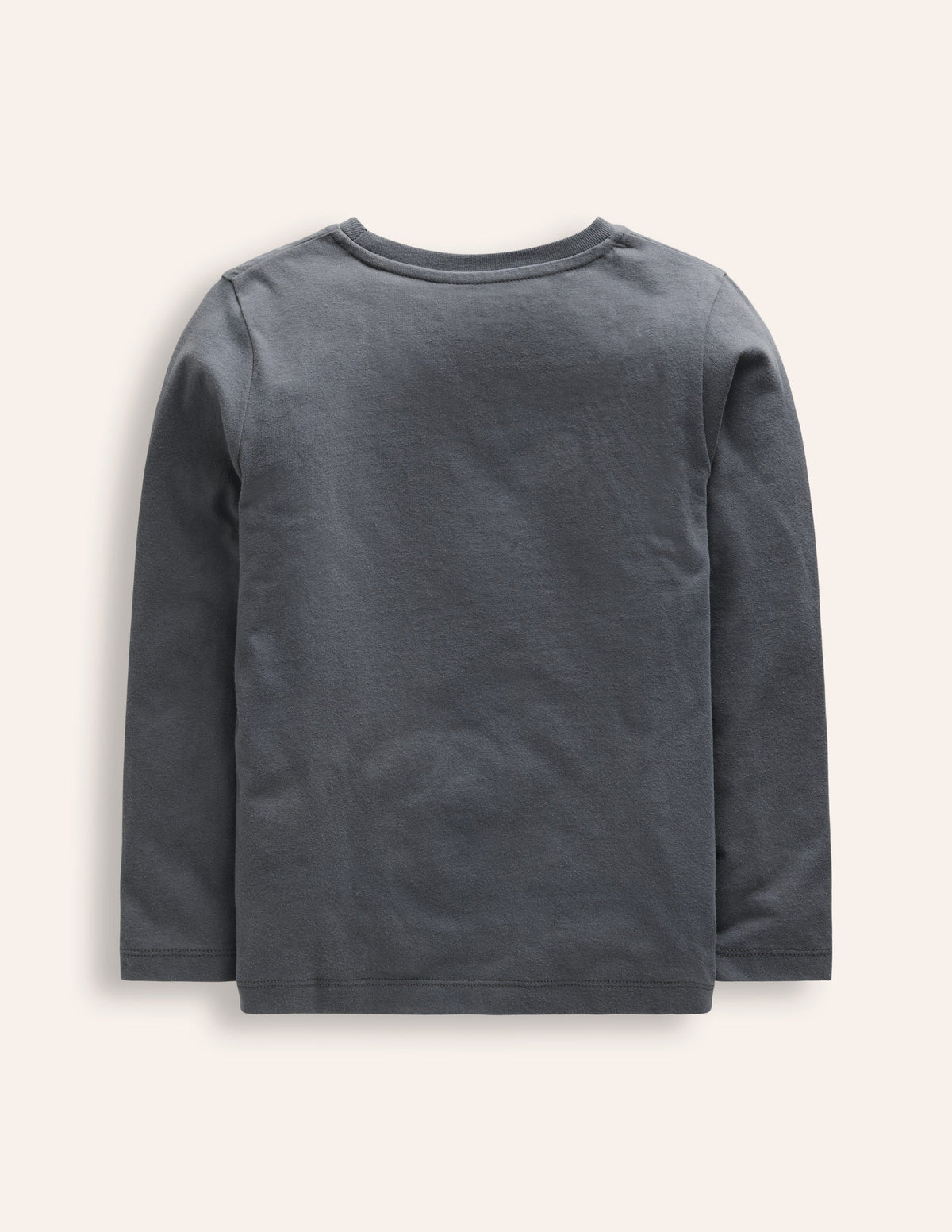 T-Shirt mit Halloween-Applikation-Rauchgrau Eiswagen-2