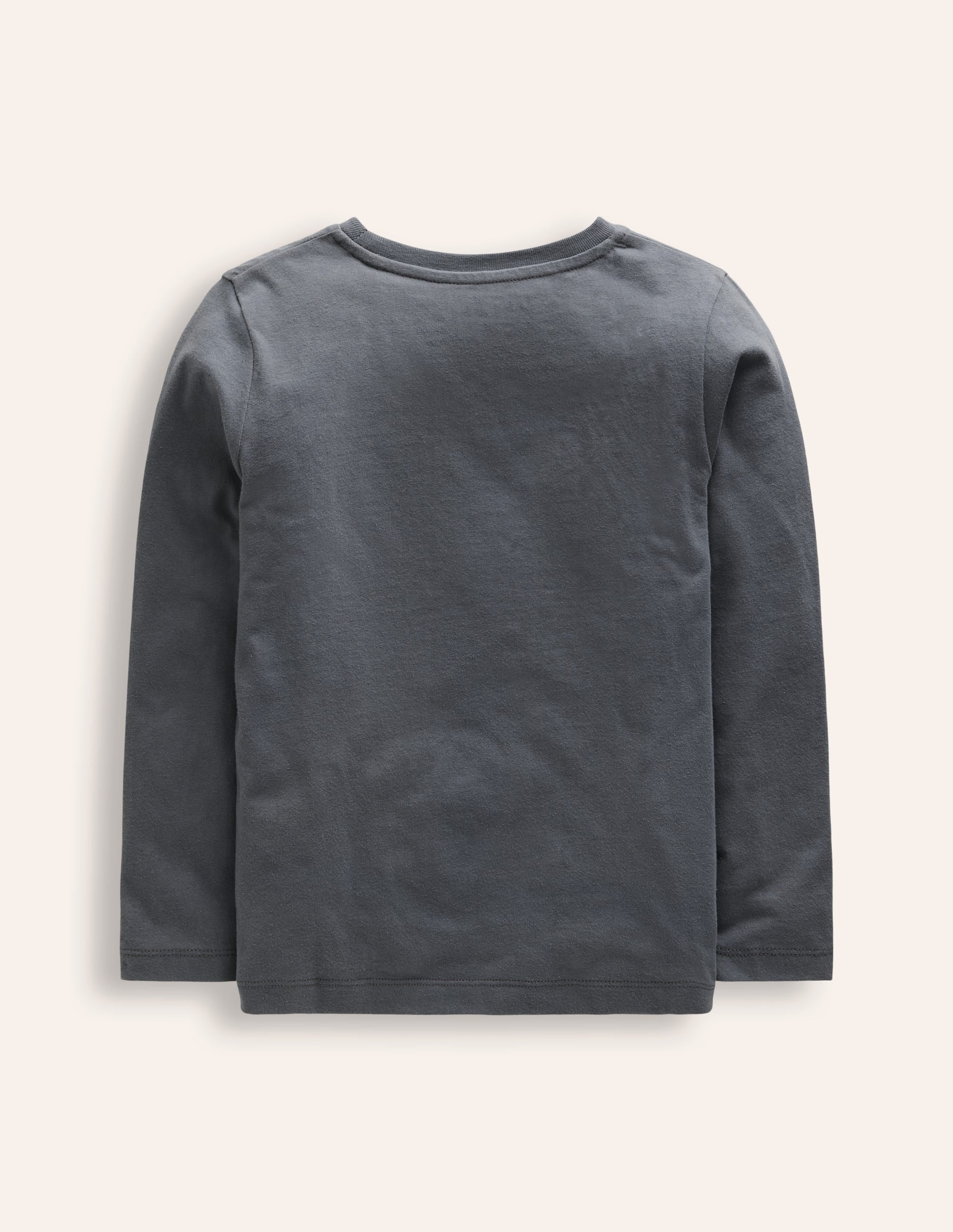 T-Shirt mit Halloween-Applikation-Rauchgrau Eiswagen - Image 2