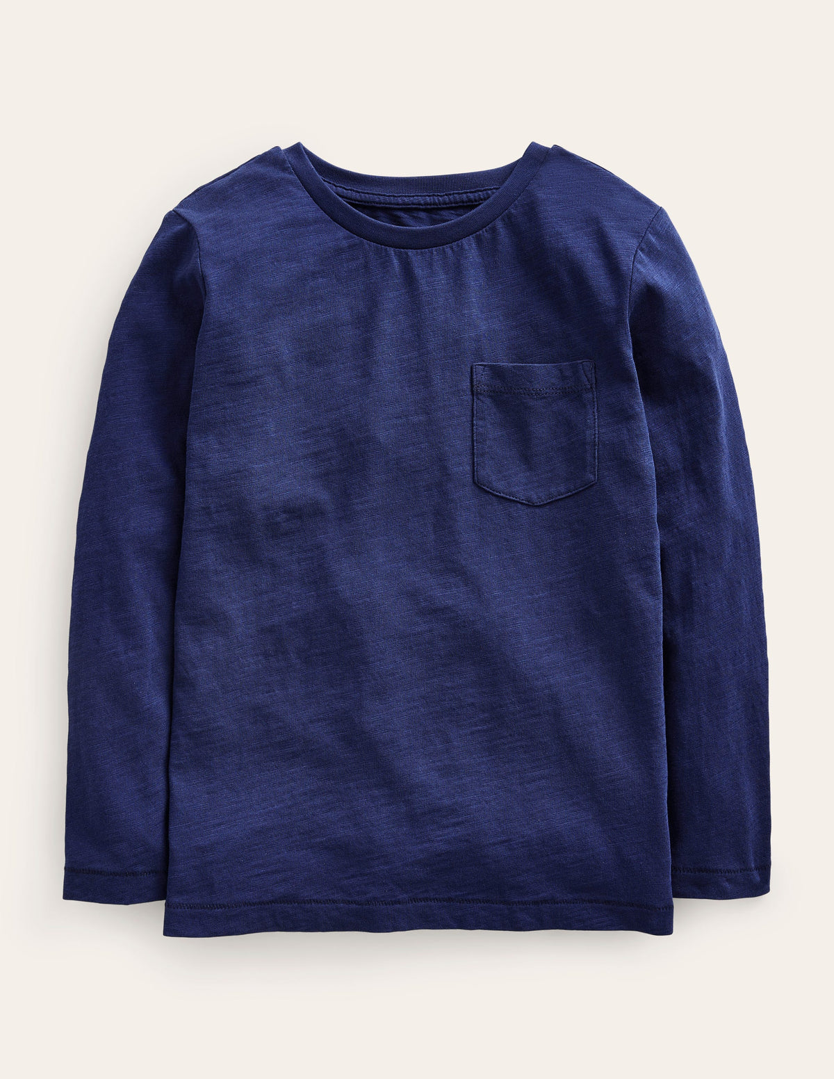 Everyday Long Sleeve T-Shirt-College Navy - Image 1