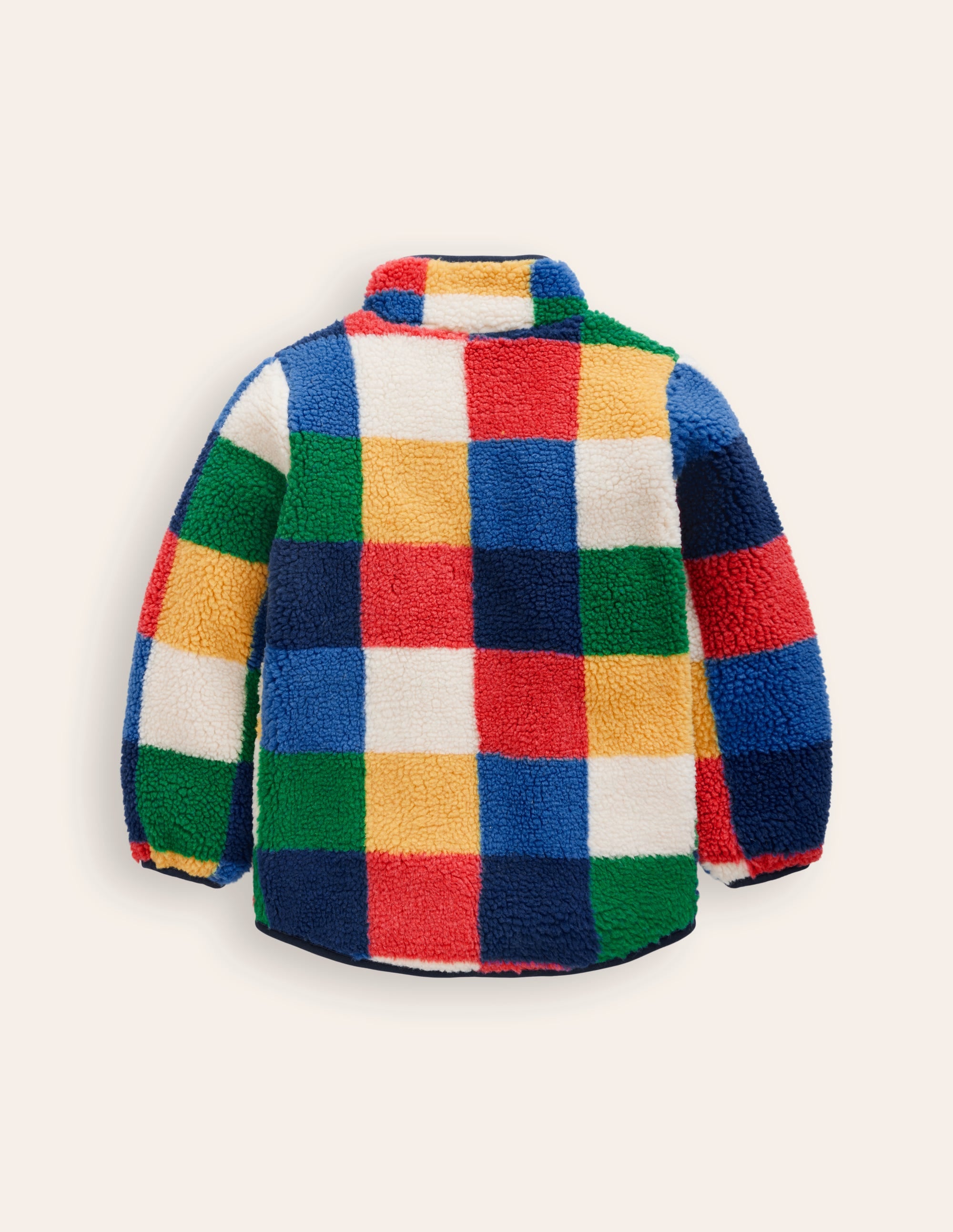 Kuschelige Teddyfell-Jacke-Bateau Blue - Image 2