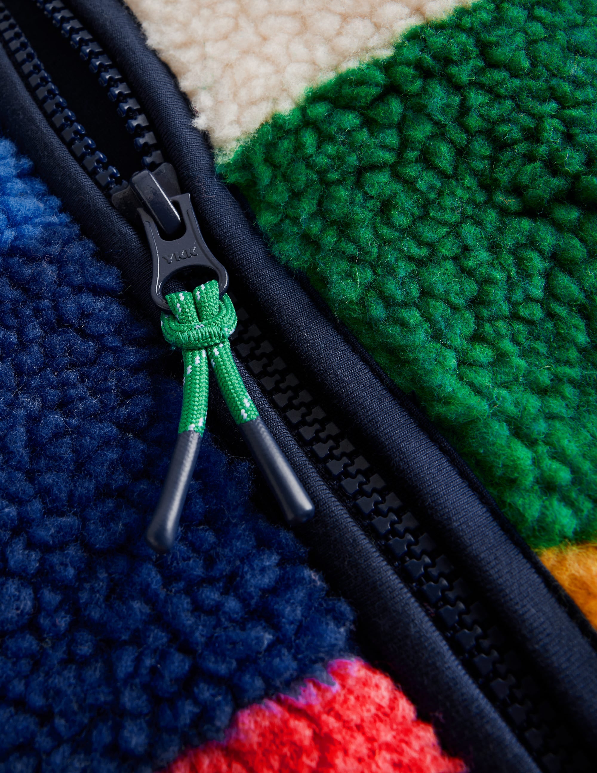 Kuschelige Teddyfell-Jacke-Bateau Blue - Image 3