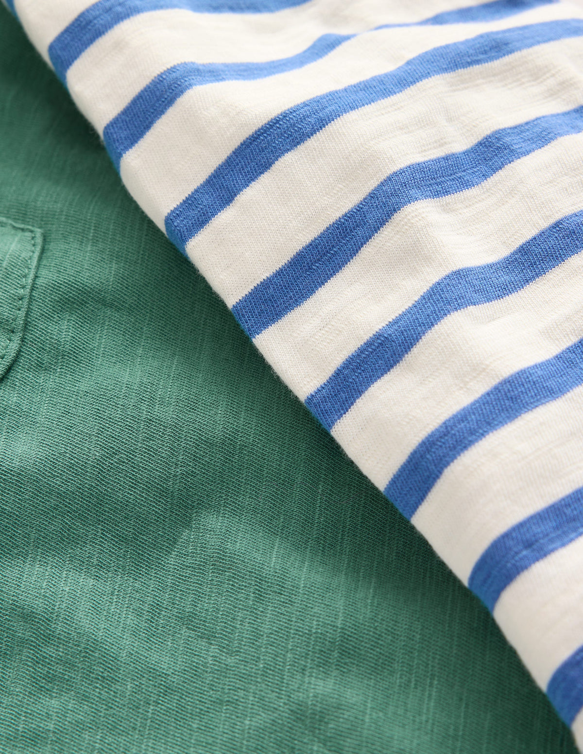 T-shirt à fausses manches-Vert éphémère-3