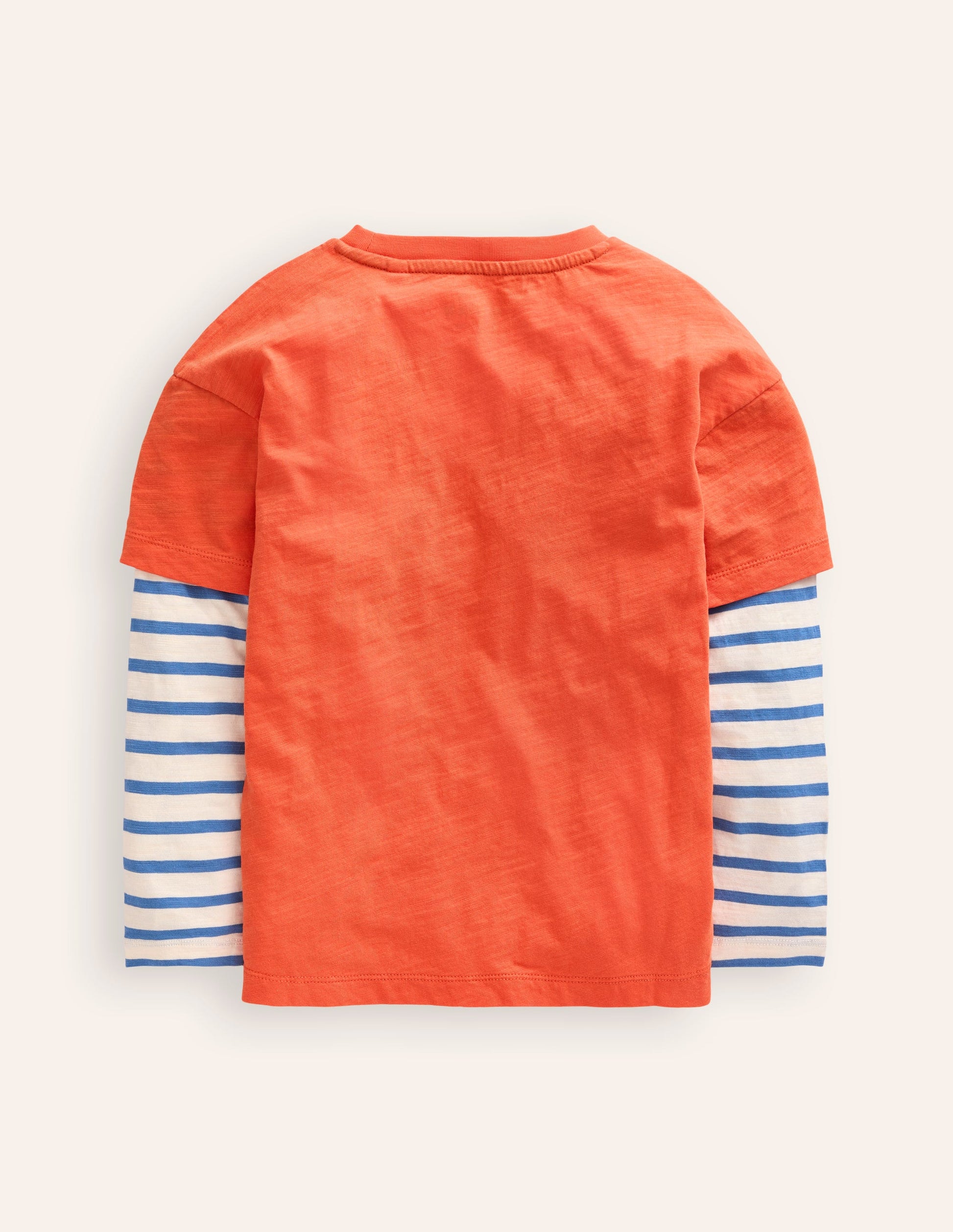 T-Shirt im Lagenlook-Terrakotta-Orange-2