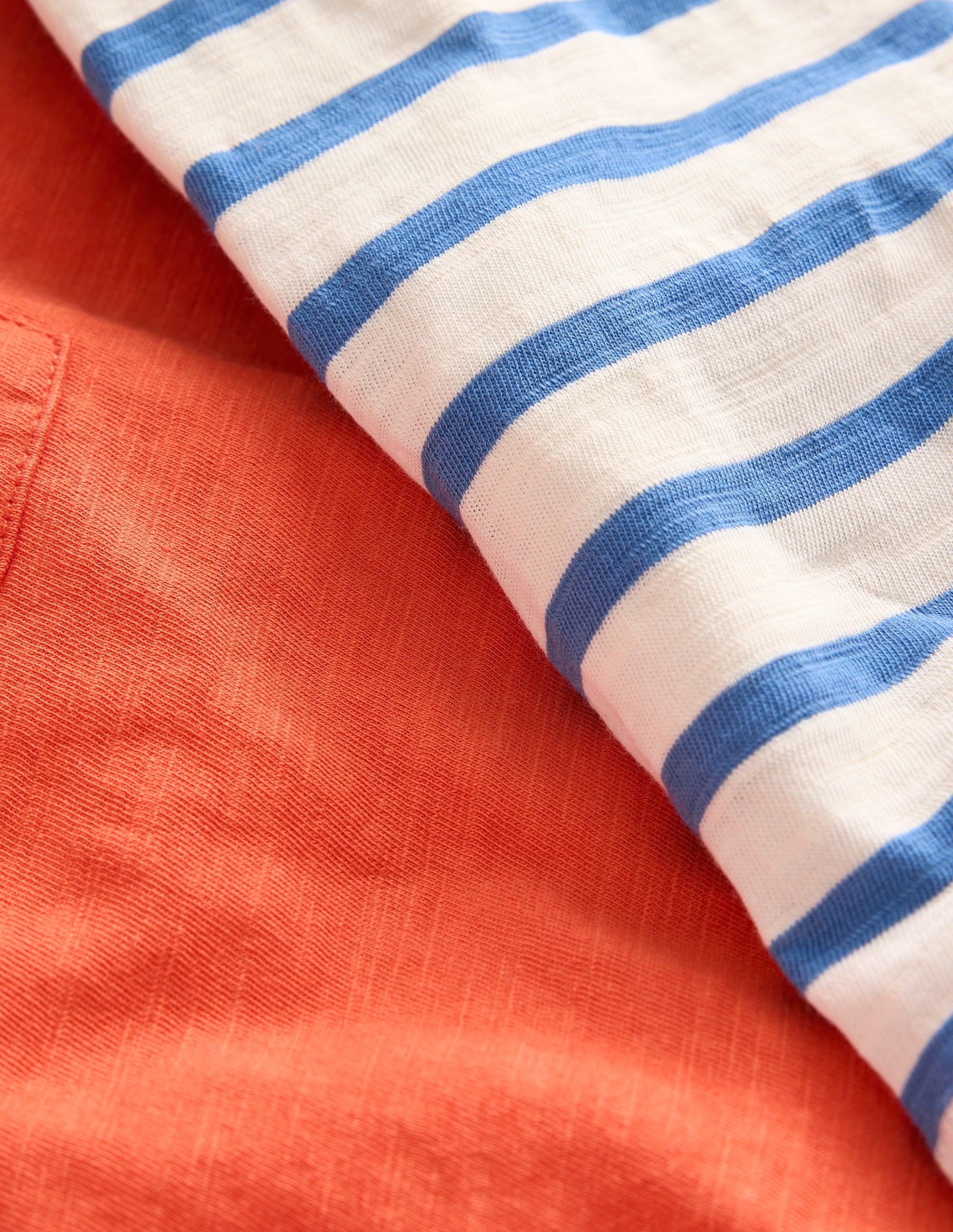 T-Shirt im Lagenlook-Terrakotta-Orange - Image 3
