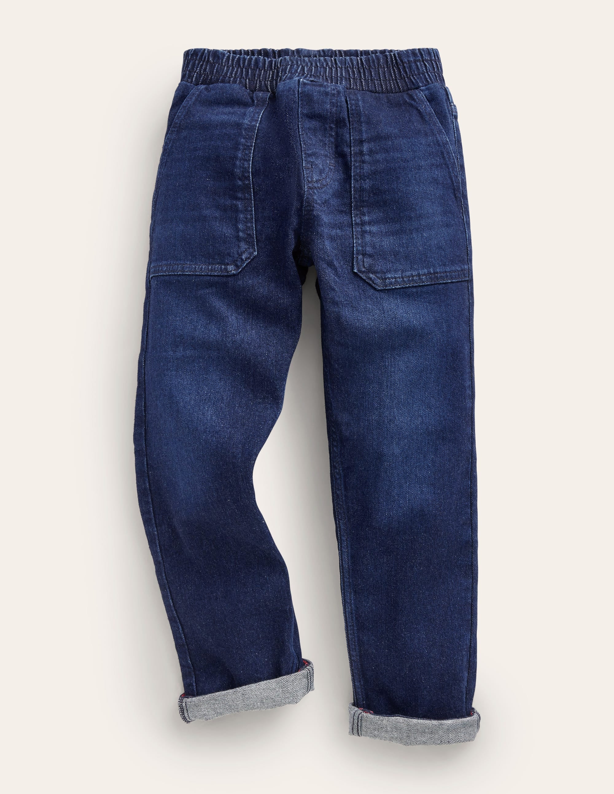 Jeanshose zum Hineinschlüpfen-Dunkle Waschung - Image 1