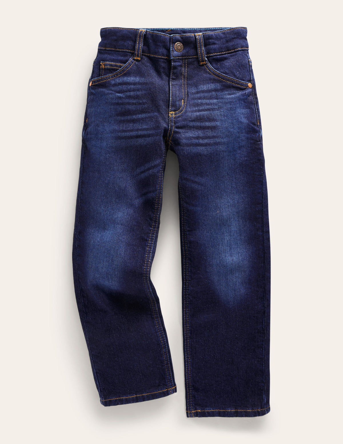 Jeans mit geradem Bein für jeden Tag-Dunkle Waschung - Image 1