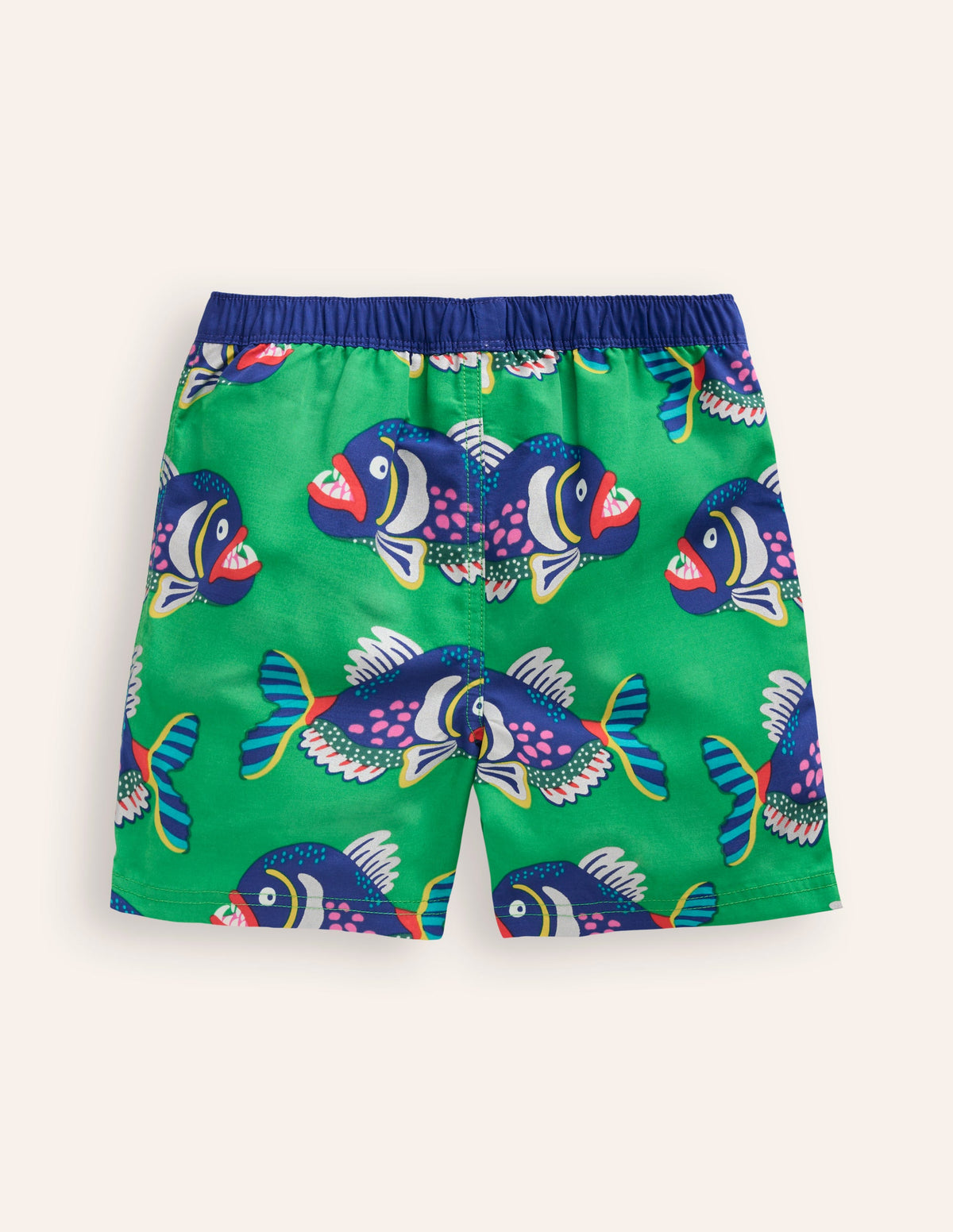 Short de bain-Piranhas vert printemps - Image 2