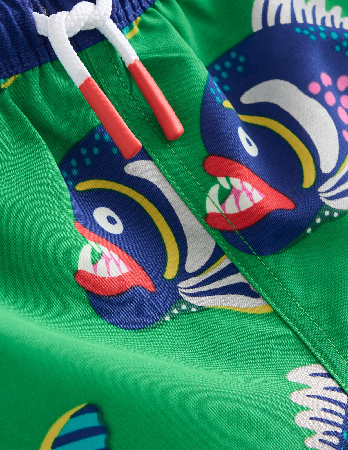 Short de bain-Piranhas vert printemps - Image 3