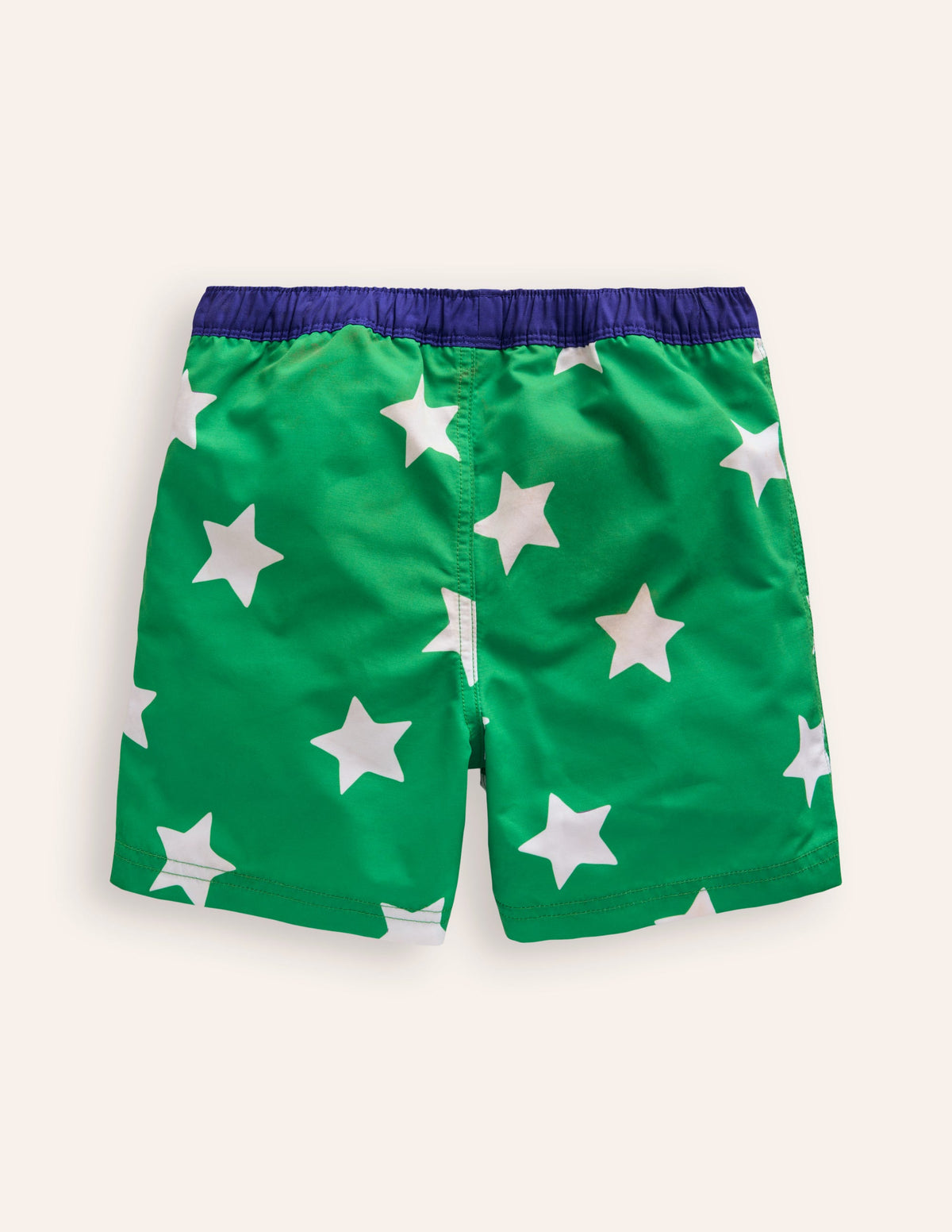 Badeshorts-Blassgrün Sterne-2