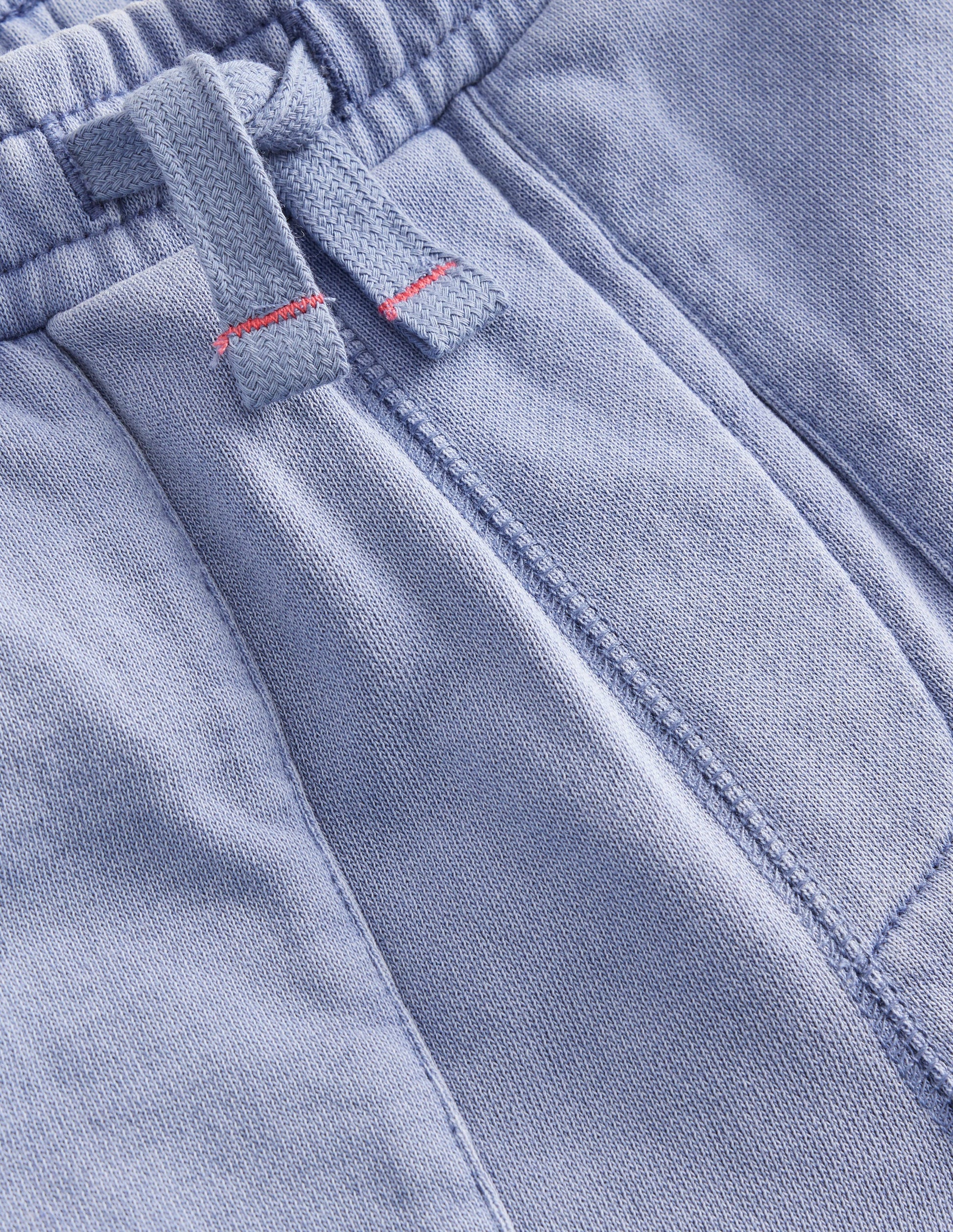 Stückgefärbte Shorts-Staubblau-3