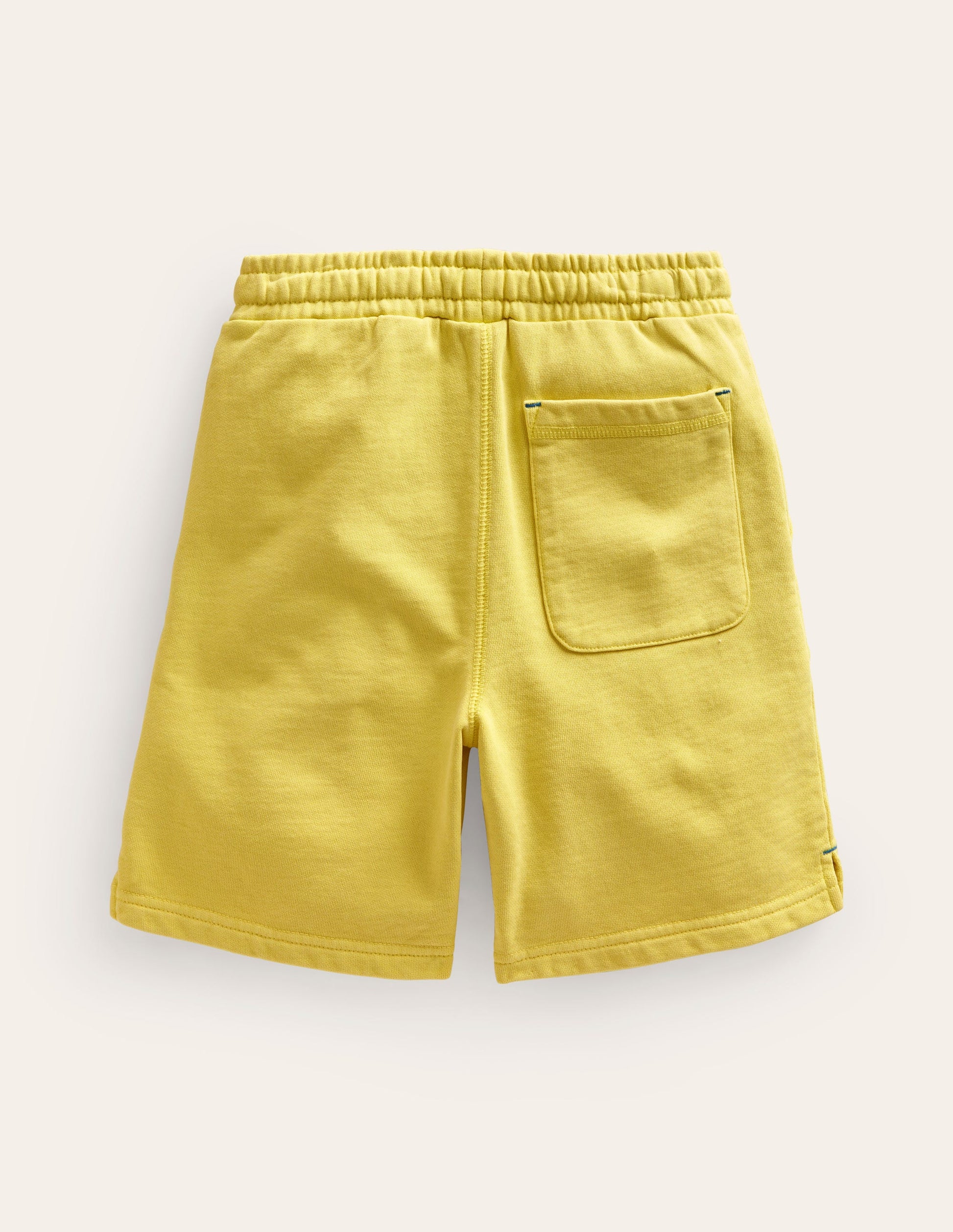 Stückgefärbte Shorts-Zitronenzestengelb-2
