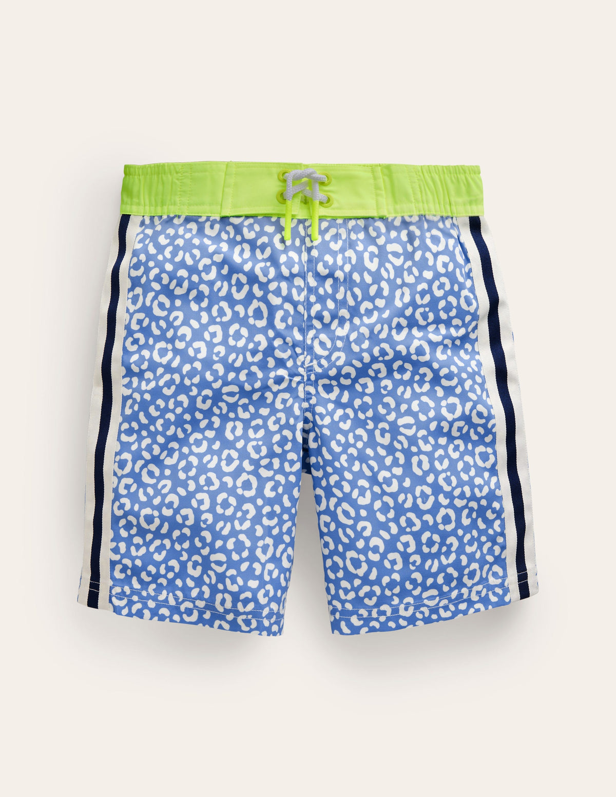Board Shorts-Blau Leopard - Image 1