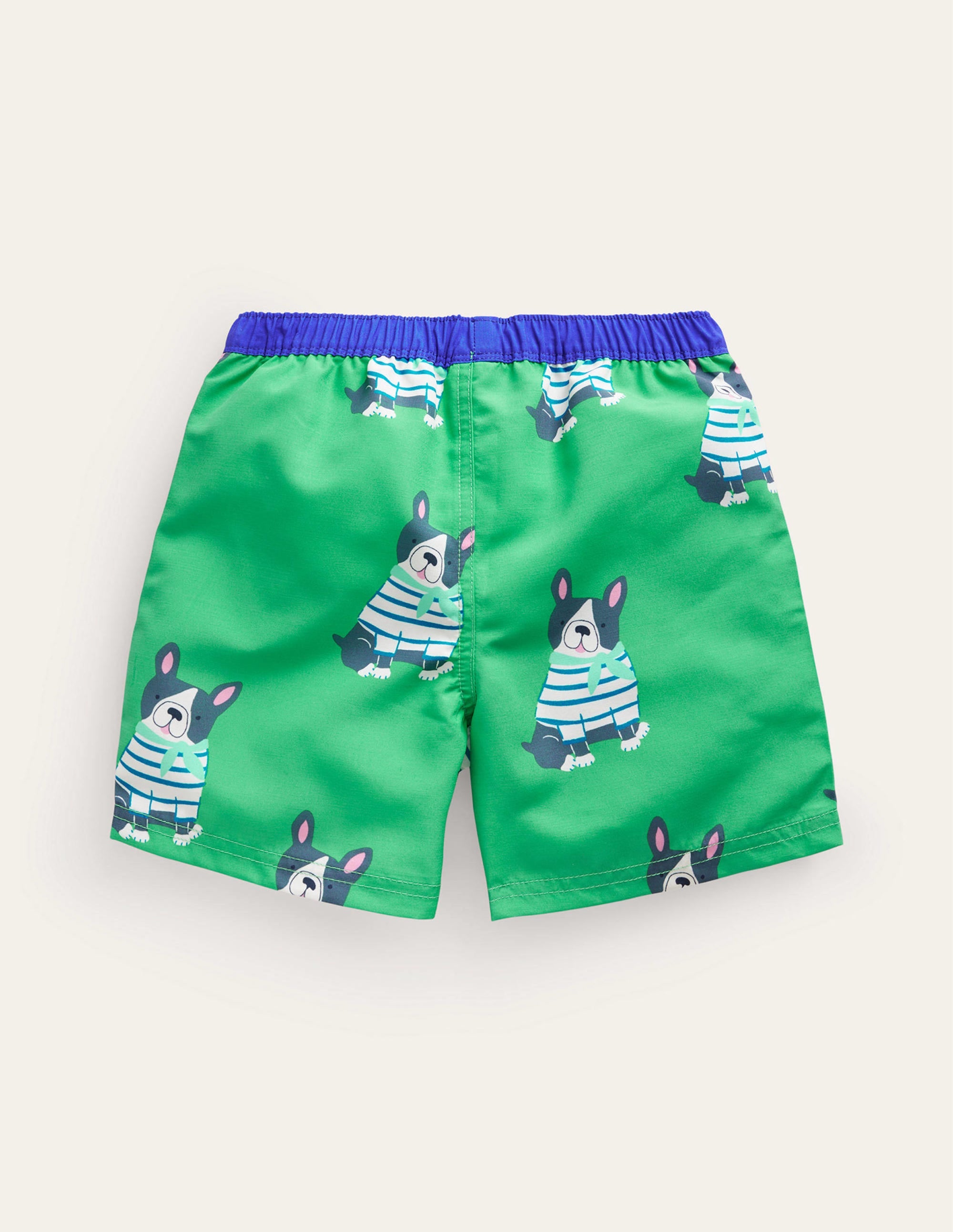 Swim Shorts-Pea Green Dogs - Image 2