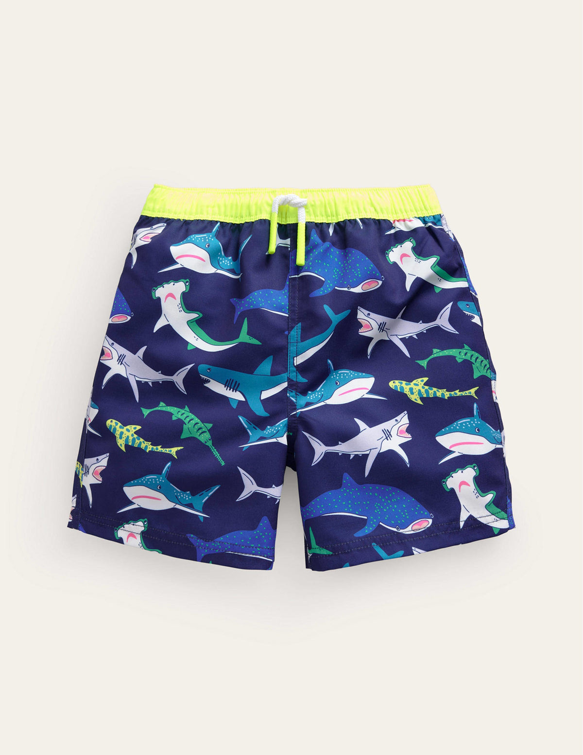 Badeshorts-Bunt Haie - Image 1