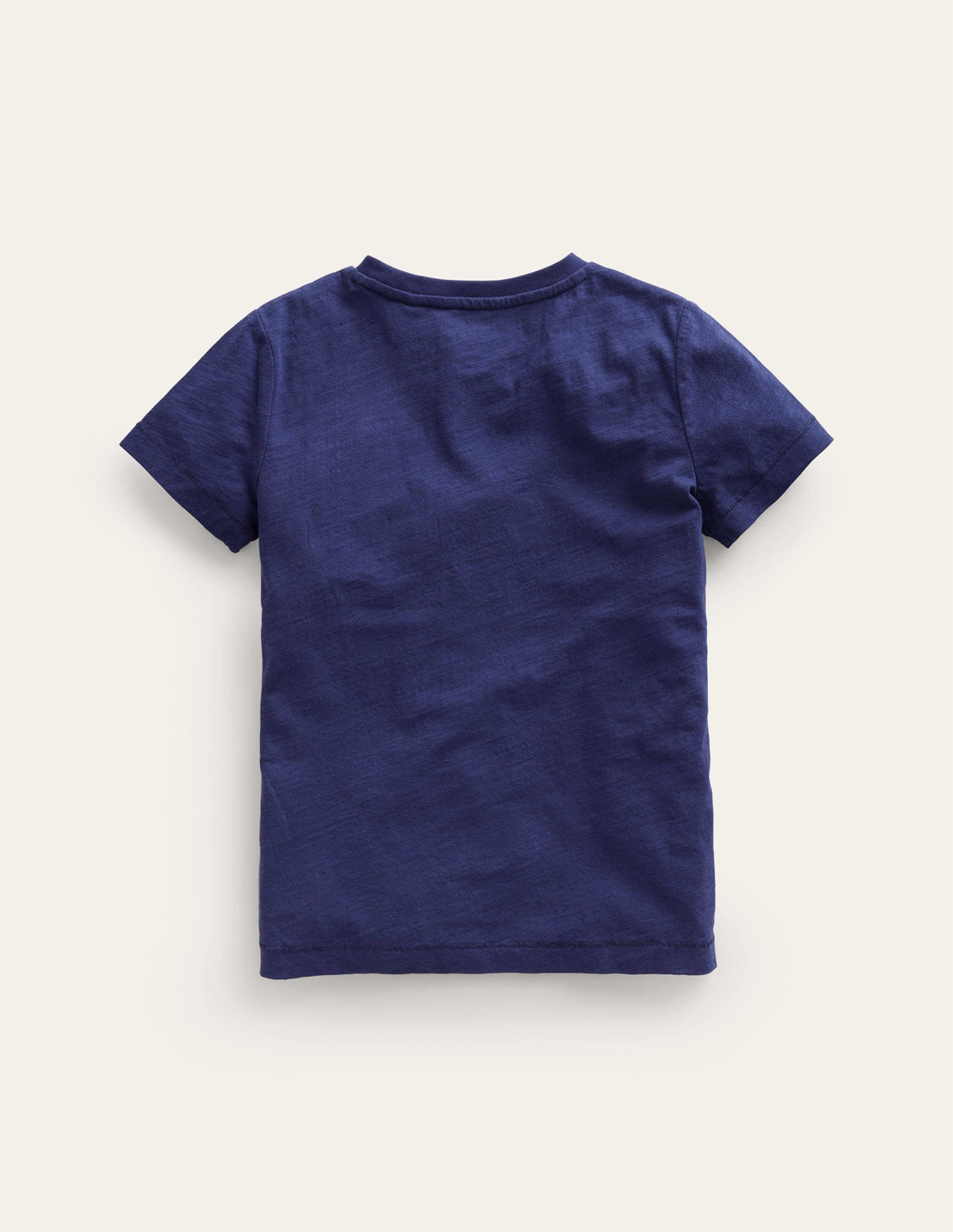 Vorgewaschenes Flammgarn-T-Shirt-Anemone - Image 2