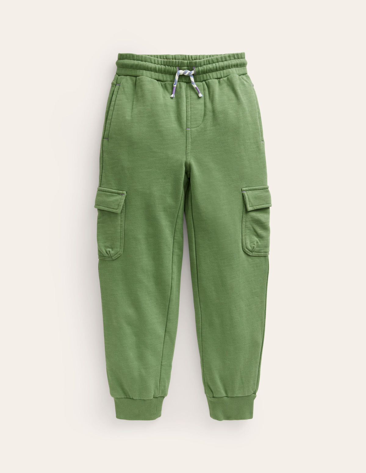 Bas de jogging cargo-Vert safari - Image 1