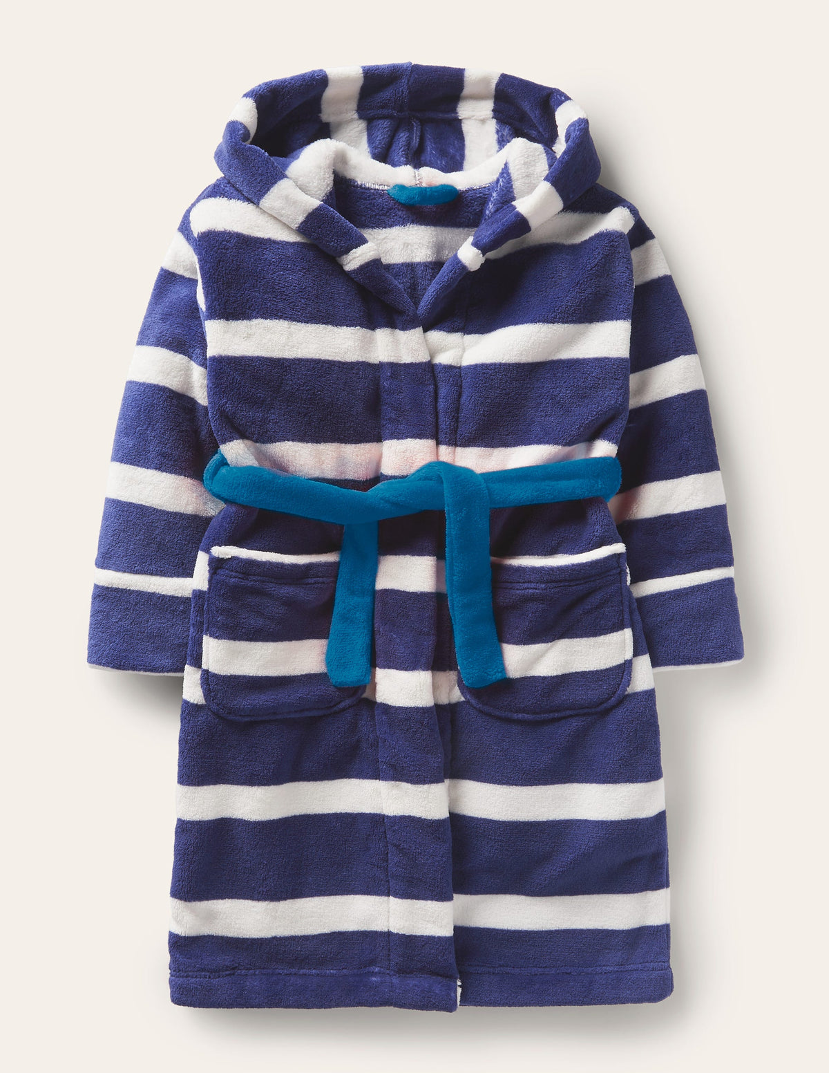 Cosy Dressing Gown-Starboard/Ivory-1