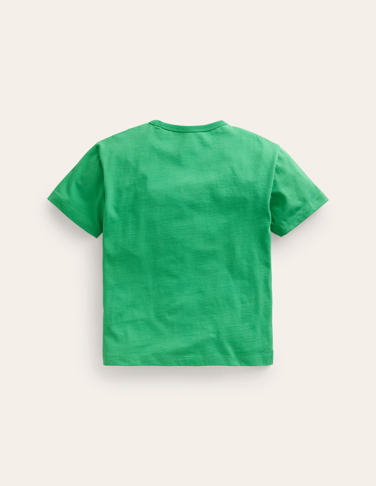 T-shirt décontracté imprimé-Légumes vert petit pois - Image 2