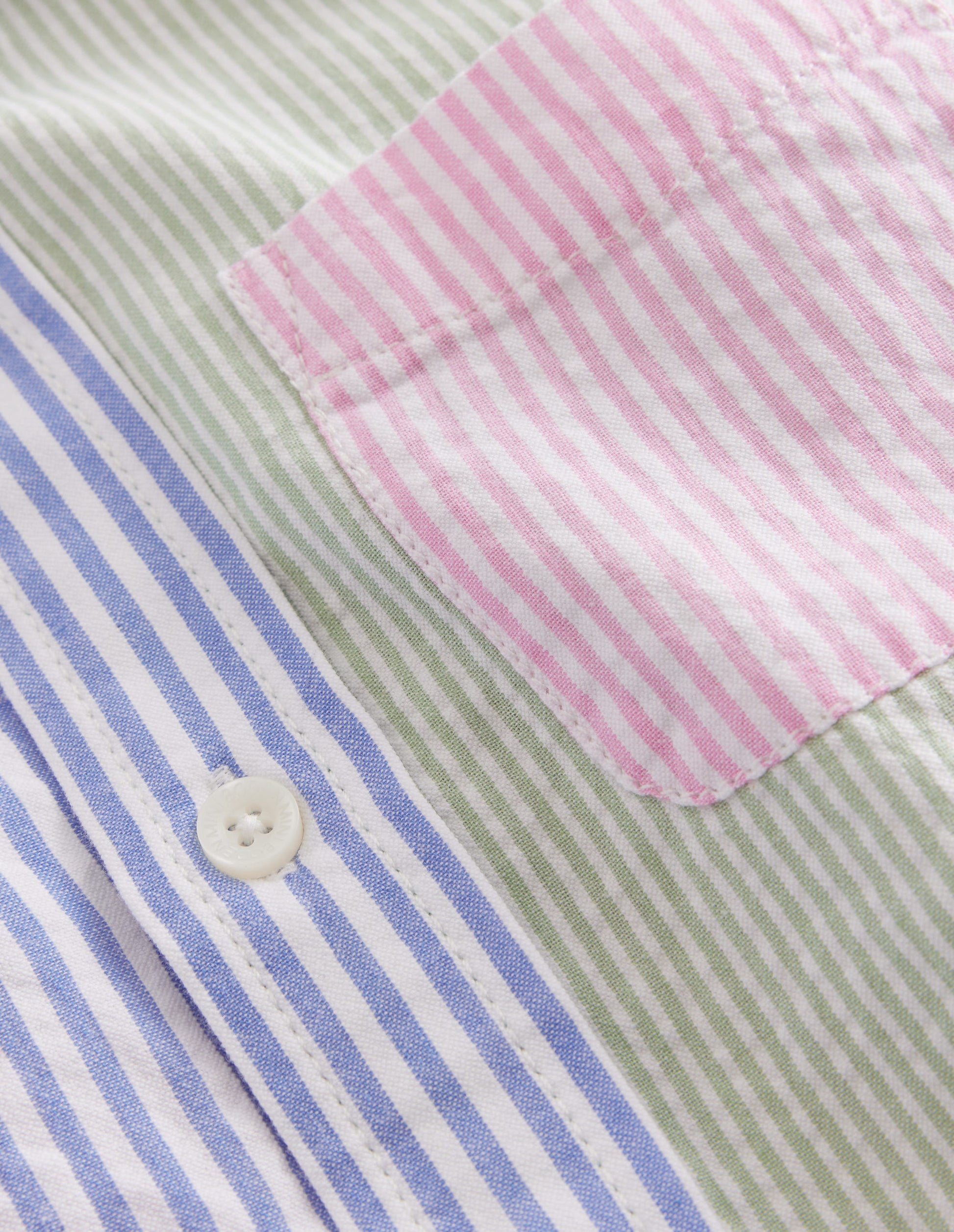 Chemise pêle-mêle en seersucker-Rayé style coutil multi-3