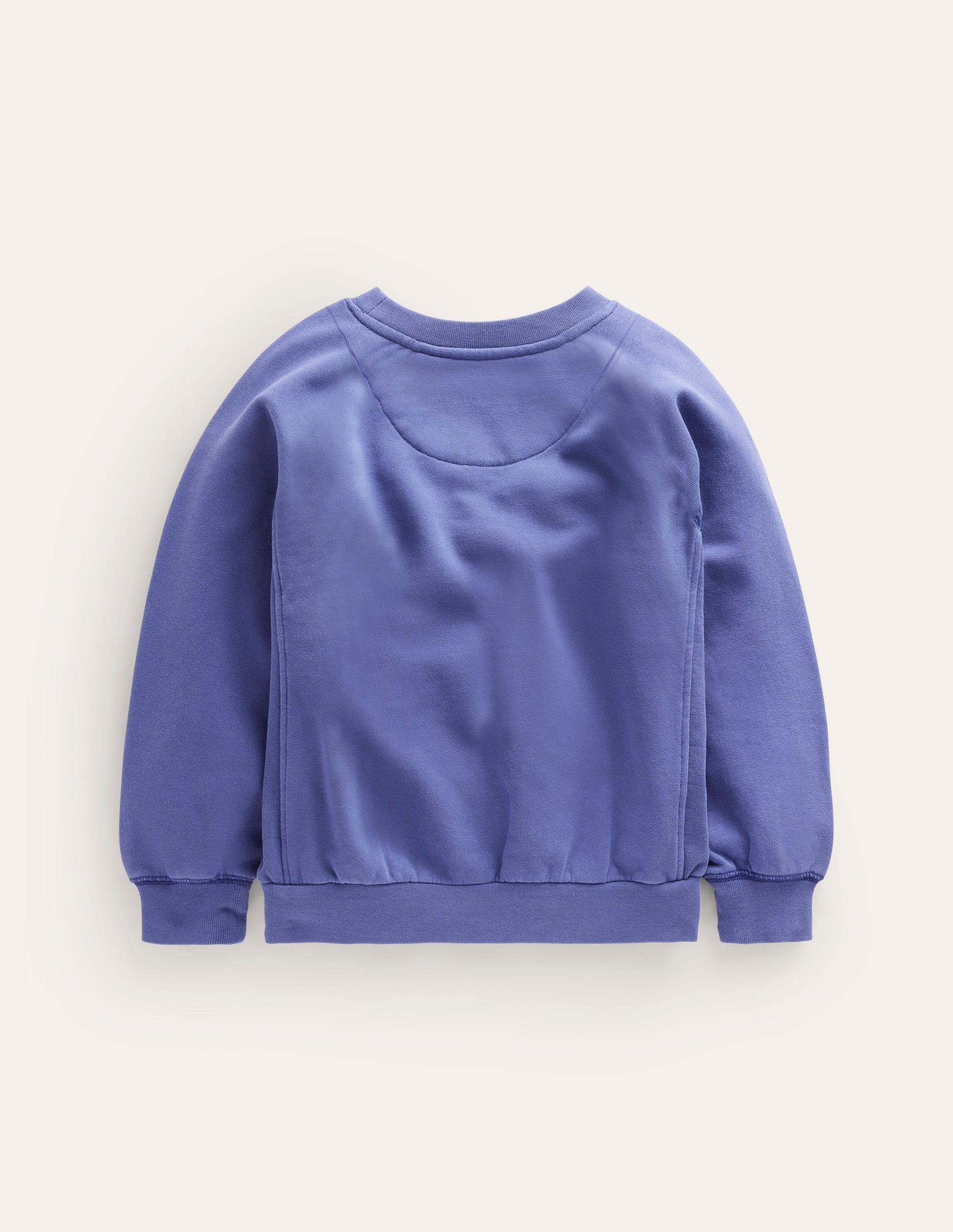 Superweiches Sweatshirt-Roboterblau-2