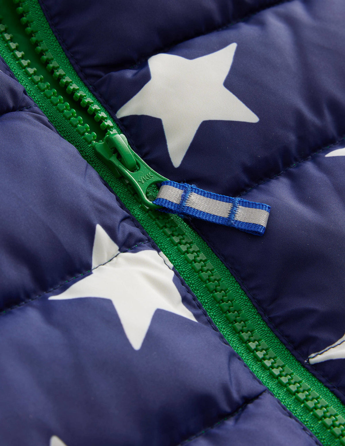Wattierte Weste-Schuluniform-Marineblau Sterne-3